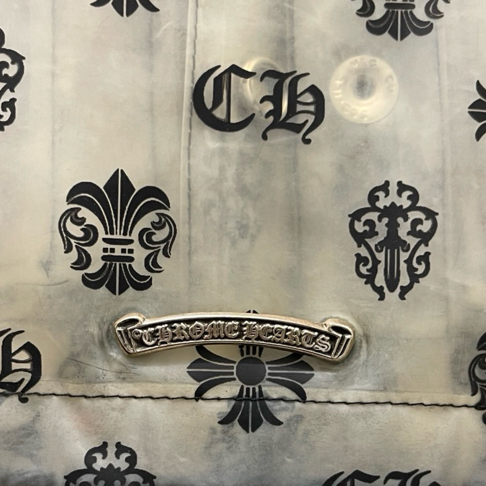 CHROME HEARTS PVC Jacket Size M