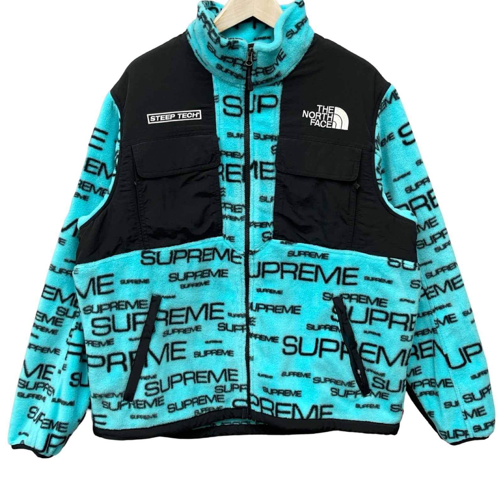 Supreme×THE NORTH FACE 2021AW Steep Tech Fleece Jacket NA52101I Size L