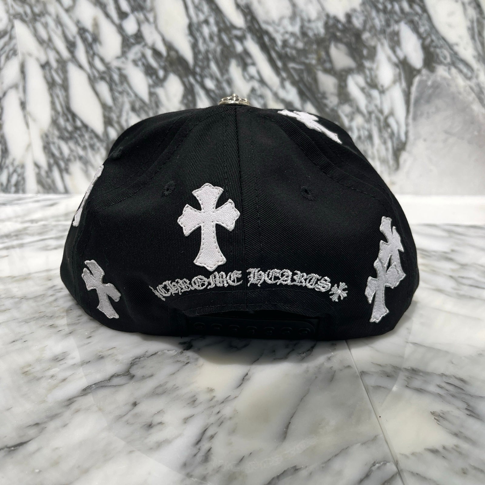 CHROME HEARTS Cemetery Cross Patch Trucker Cap Size ONE SIZE（53-60）クロムハーツ セメタリークロスパッチトラッカーキャップ サイズONE SIZE（53-60）