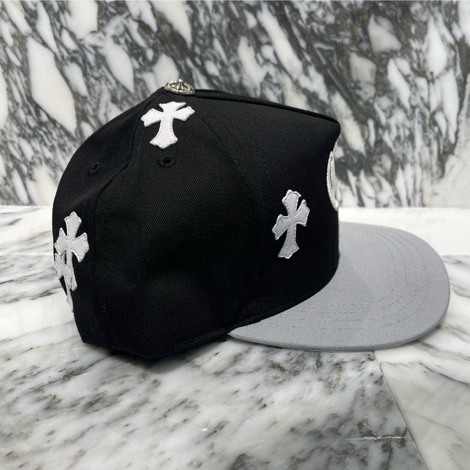 CHROME HEARTS Cemetery Cross Patch Trucker Cap Size ONE SIZE（53-60）クロムハーツ セメタリークロスパッチトラッカーキャップ サイズONE SIZE（53-60）