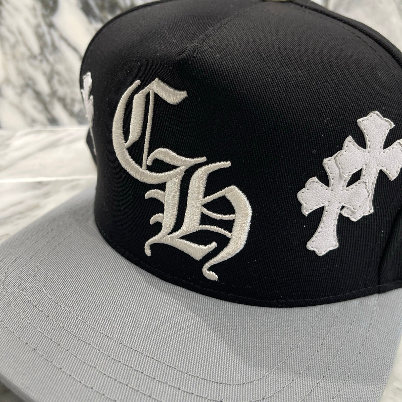 CHROME HEARTS Cemetery Cross Patch Trucker Cap Size ONE SIZE（53-60）クロムハーツ セメタリークロスパッチトラッカーキャップ サイズONE SIZE（53-60）