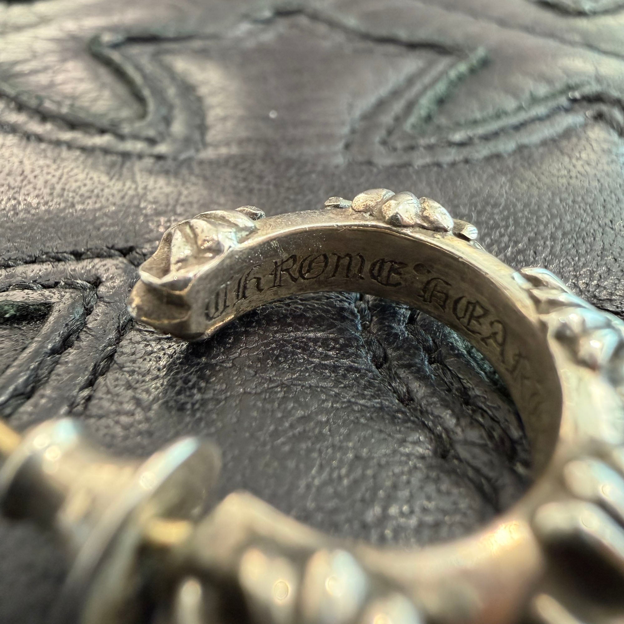 CHROME HEARTS CH CROSS HOOP Earring クロムハーツ CHクロス フープ イヤリング ピアス