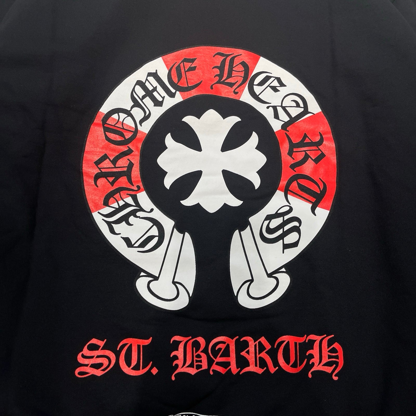 CHROME HEARTS St. Barth Limited Horseshoe Pullover Hoodie Size L クロムハーツ セントバース 限定 ホースシュープルオーバーフーディー サイズL