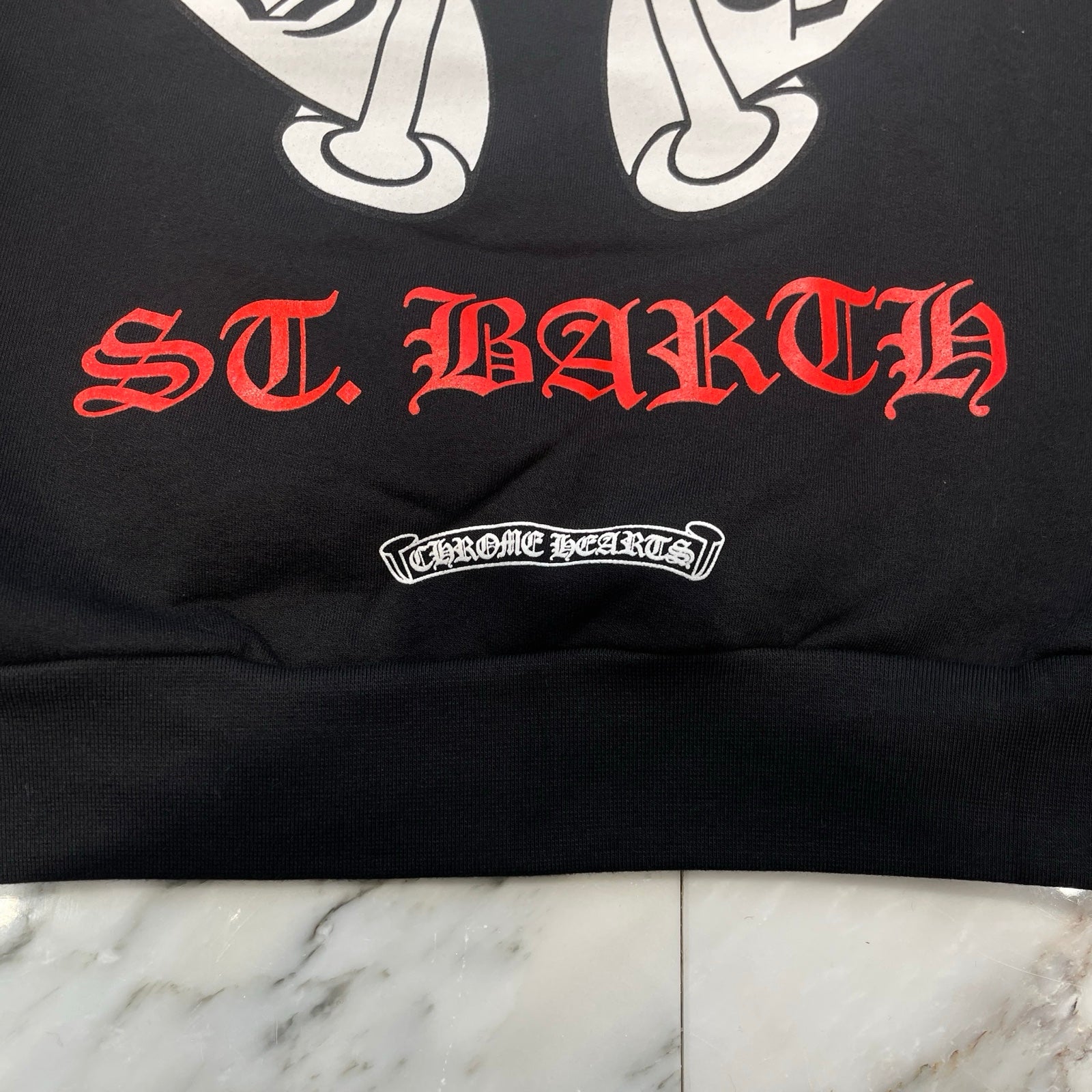 CHROME HEARTS St. Barth Limited Horseshoe Pullover Hoodie Size L クロムハーツ セントバース 限定 ホースシュープルオーバーフーディー サイズL