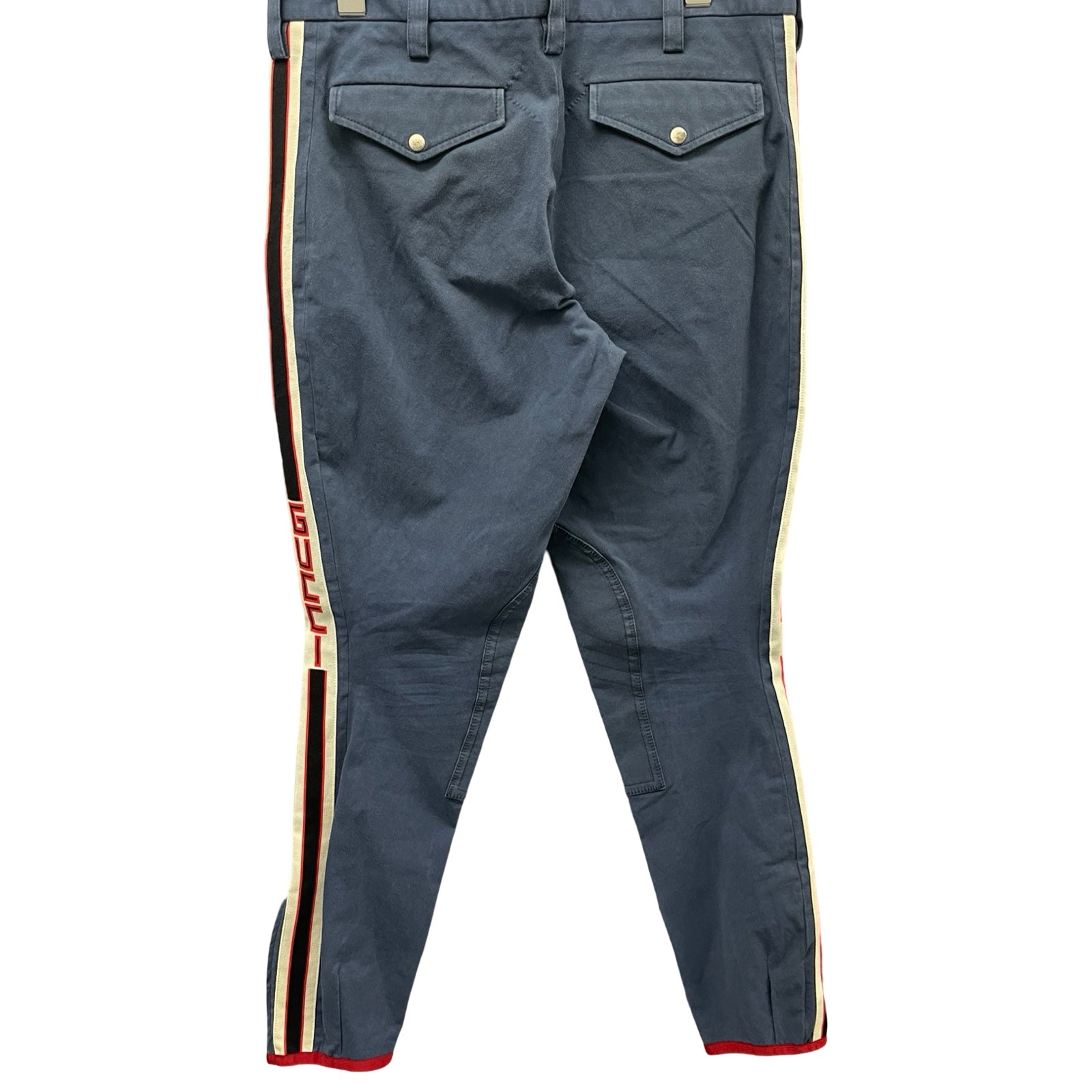 GUCCI 2018SS Sideline Gabardine Stretch Pants 495695 Z7576 Size 50