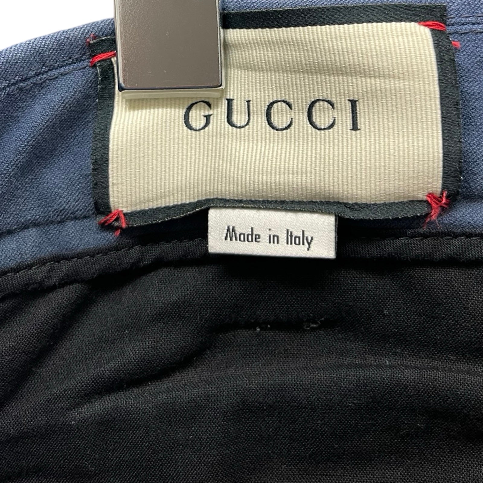 GUCCI 2018SS Sideline Gabardine Stretch Pants 495695 Z7576 Size 50