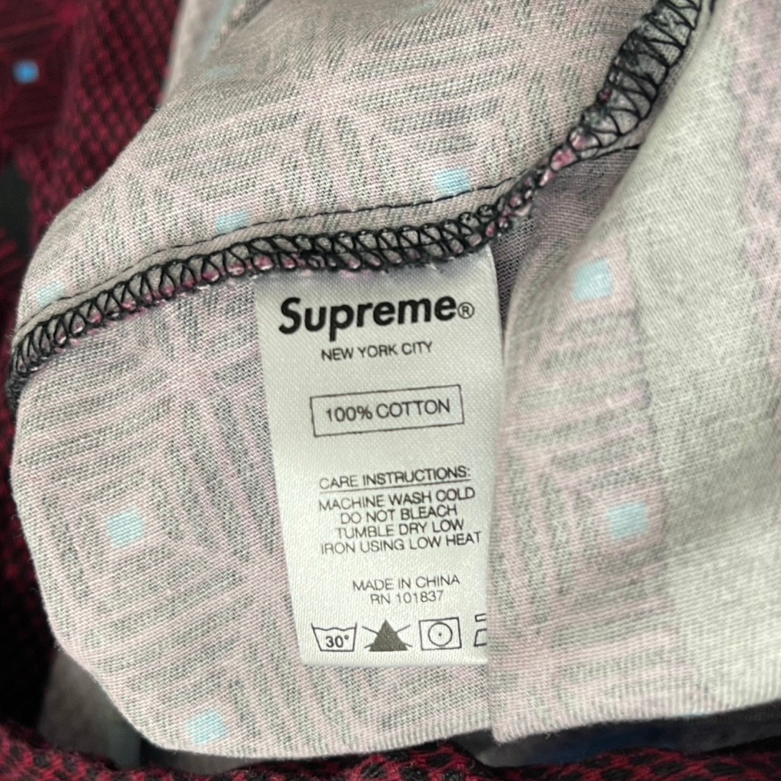 Supreme 2017SS Obama Half Zip Anorak Size S