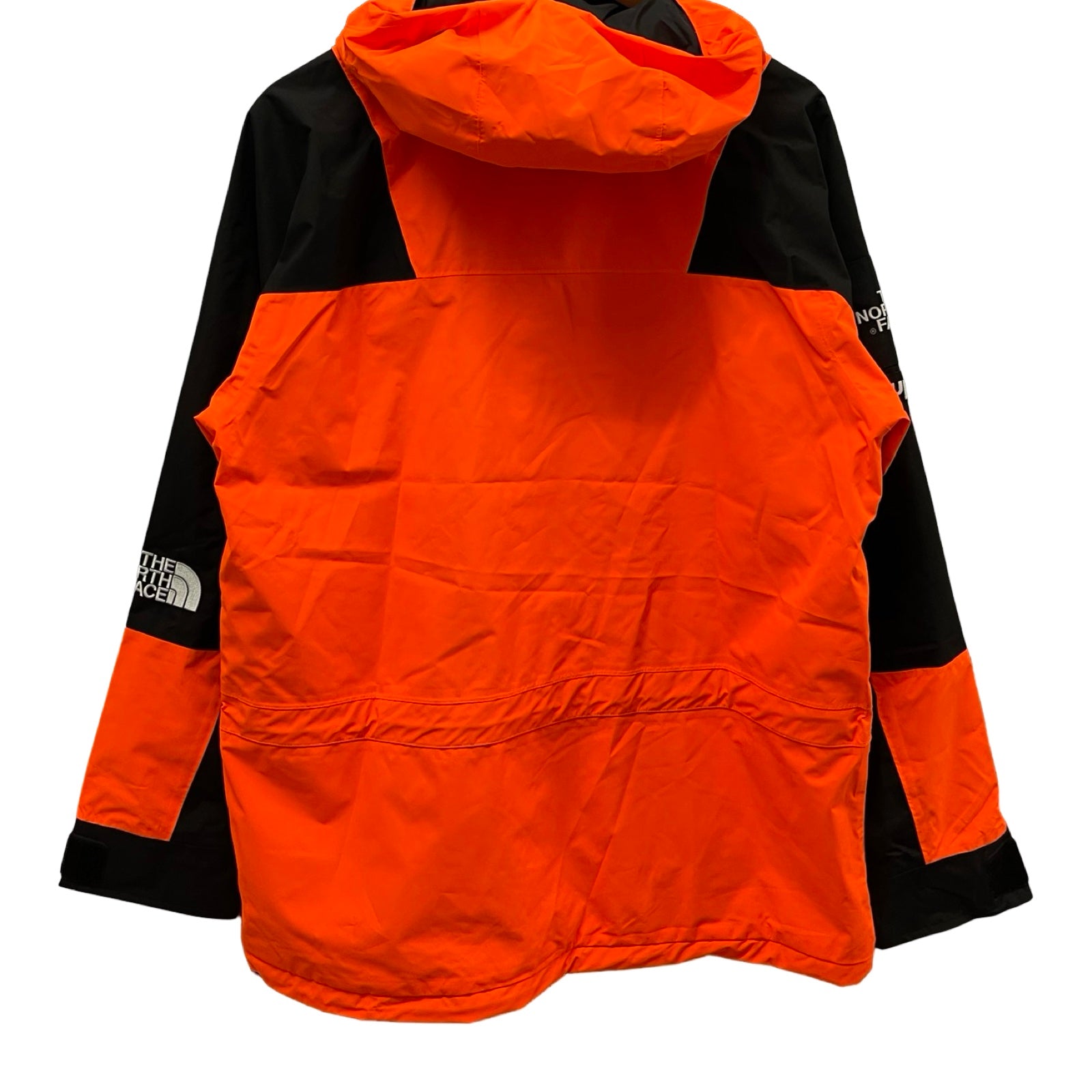 Supreme × THE NORTH FACE 2016AW Mountain Light Jacket Power Orange Size M