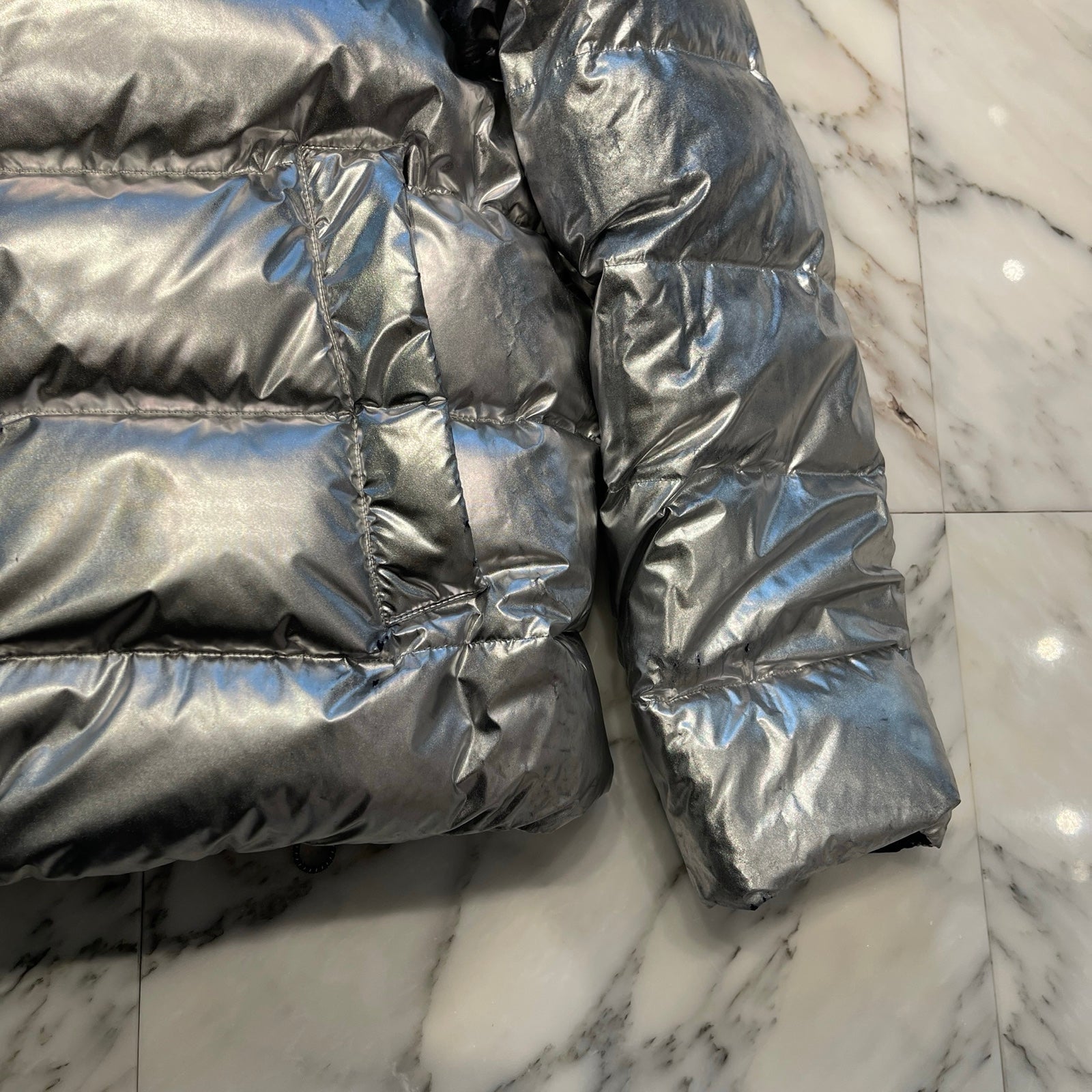 Salvatore Ferragamo Rubber Logo Patch Reversible Down Jacket Size 46 サルヴァトーレ フェラガモ ラバーロゴパッチ リバーシブル ダウンジャケット サイズ46