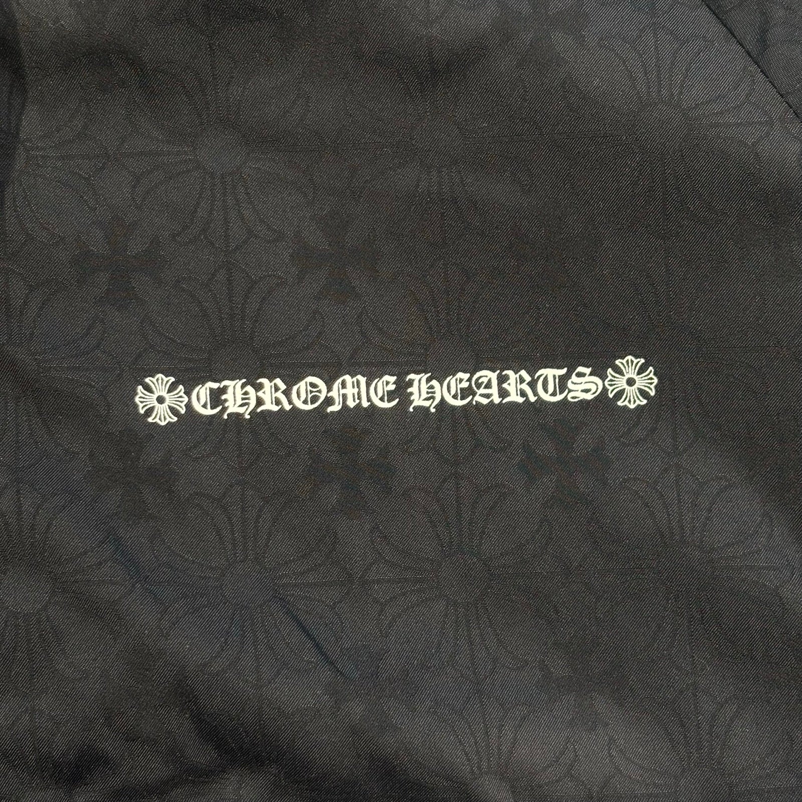 CHROME HEARTS Y NOT U Match Point Back USA Arch Logo Nylon Jacket Size XL クロムハーツ ワイノット Uマッチポイント バックUSAアーチロゴ ナイロンジャケット サイズXL