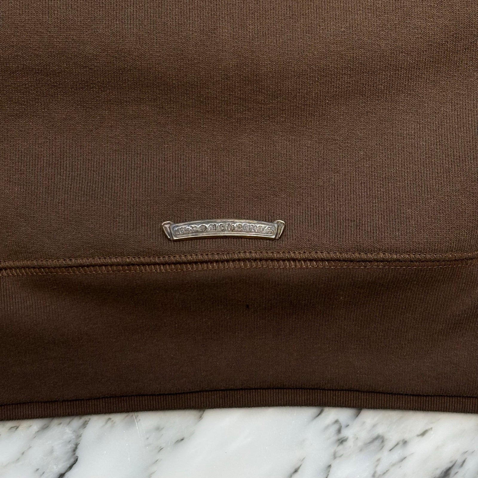 CHROME HEARTS Y NOT SLO RIDE Half Zip Sweat Shirt Size M クロムハーツ ワイノット スローライド ハーフジップスウェットシャツ サイズM