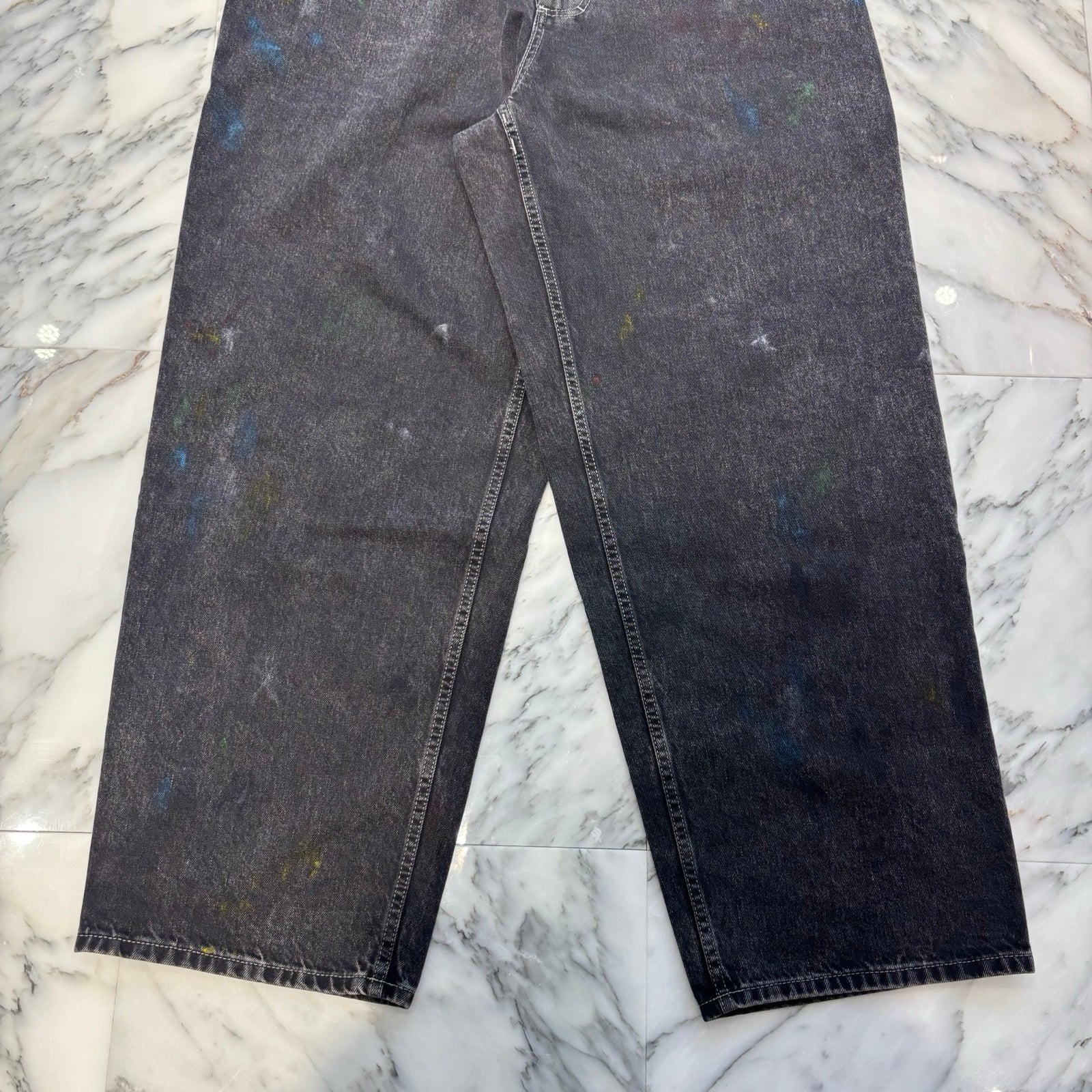 Maison Margiela 2022AW Black Paint Jeans S51LA0162 S30842 Size 32 メゾンマルジェラ ブラックペイント ジーンズ サイズ32