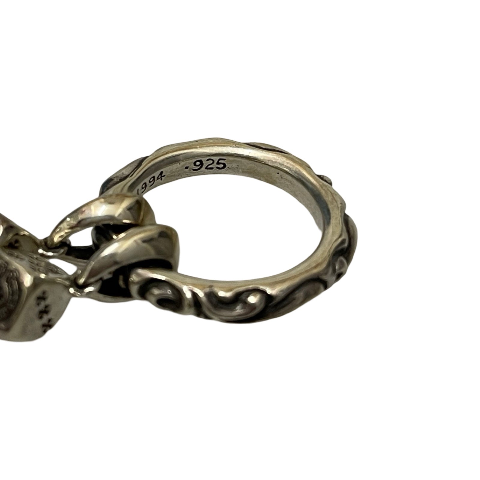 CHROME HEARTS  EYWR LOOP DICE DBL Necklace