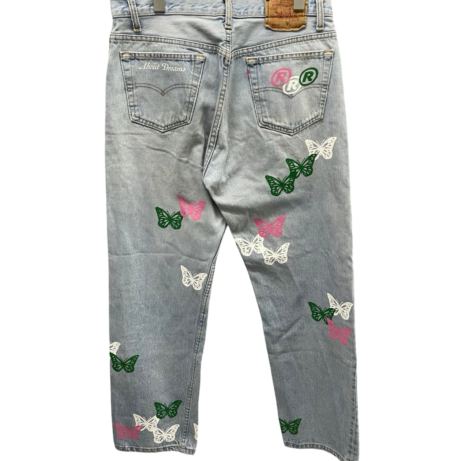 ABOUT DREAMS デニムパンツ ABOUT DREAMS Butterfly Jeans Size 36 – MEMENTOS ONLINE SHOP