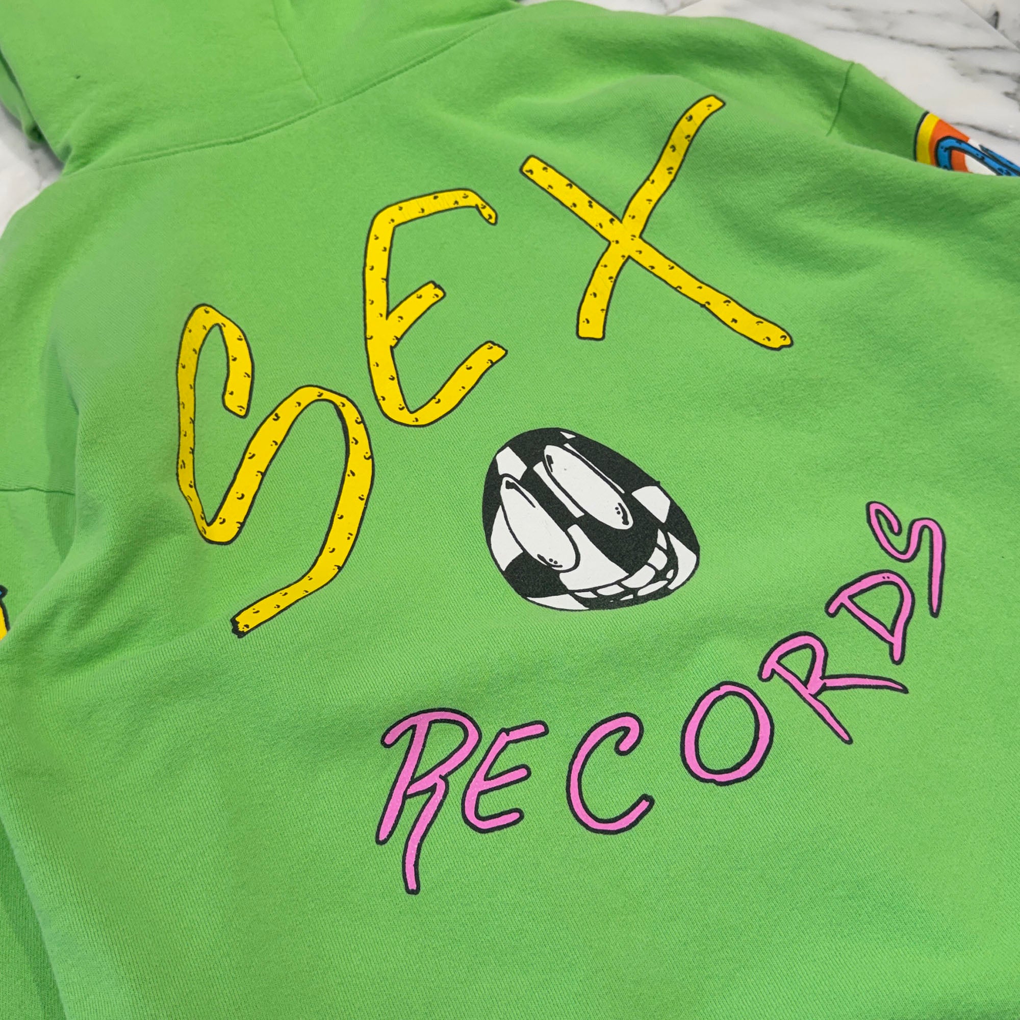 CHROME HEARTS × MATTY BOY 2021AW PPO SEXRCD Pullover Hoodie Size XL クロムハーツ × マッティボーイ セックスレコード プルオーバーフーディ サイズXL