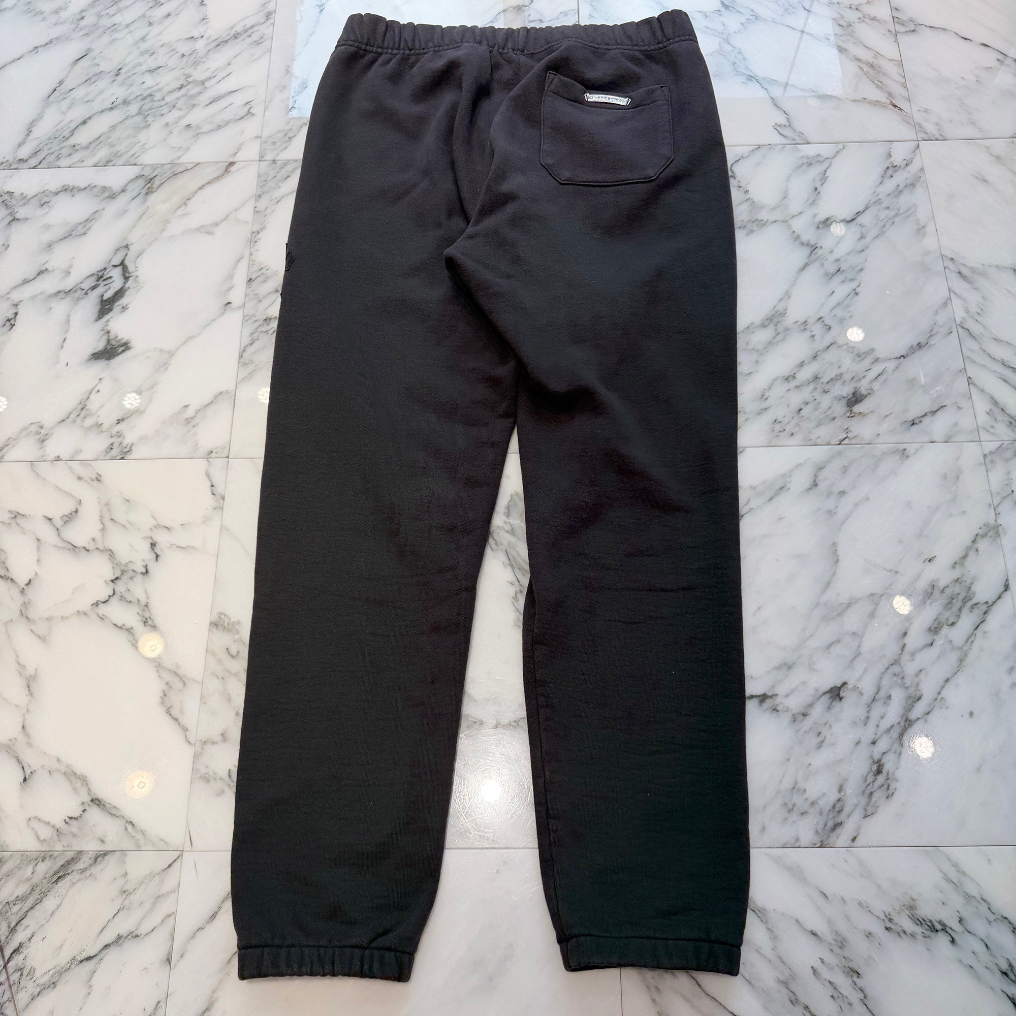 CHROME HEARTS Y NOT 3 Cemetery Cross Patch Sweat Pants Size L クロムハーツ ワイノット 3セメタリークロスパッチ スウェットパンツ サイズL