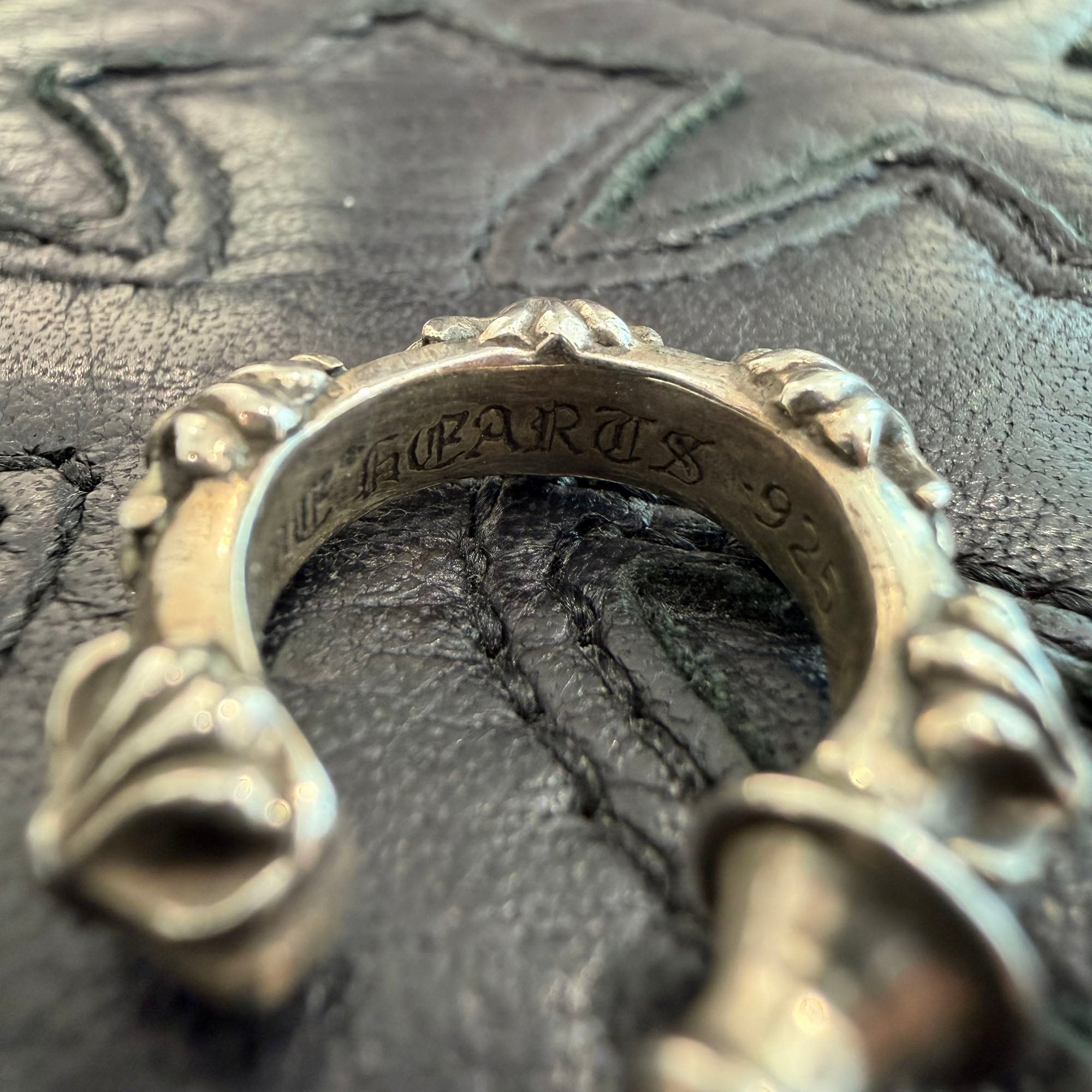 CHROME HEARTS CH CROSS HOOP Earring クロムハーツ CHクロス フープ イヤリング ピアス