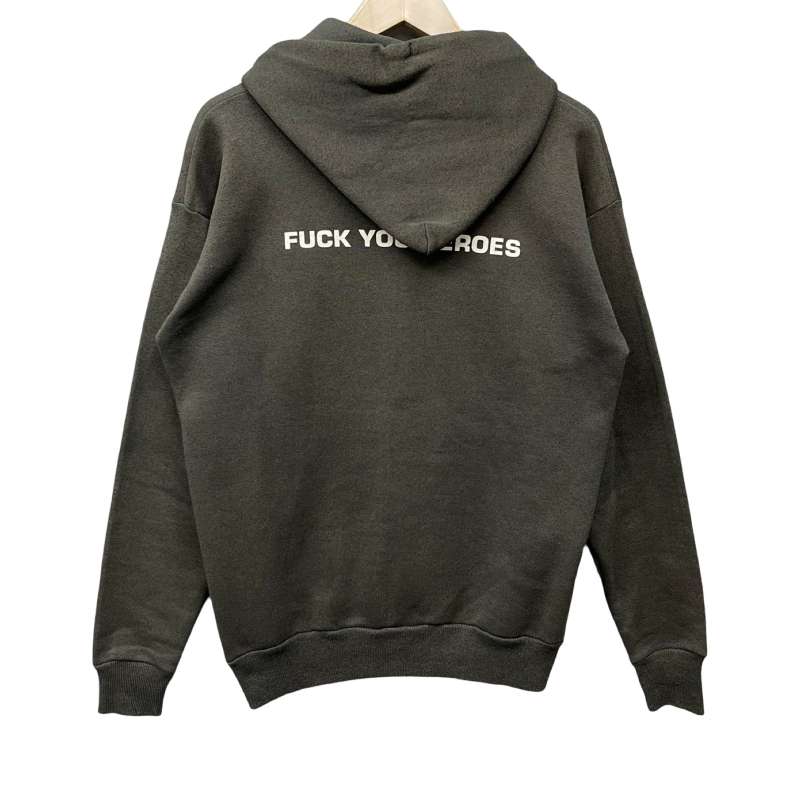 Vintage Hanes LL Cool J "Fuck You Heroes" Print Hoodie Size M