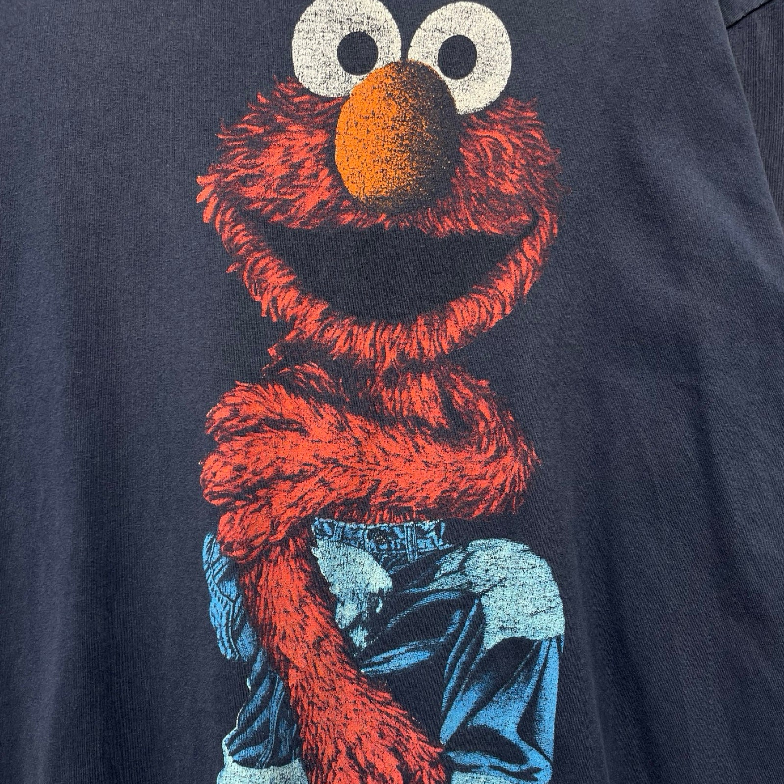 Vintage 90's SESAME STREET ELMO Jim Henson S/S Tee Size XL