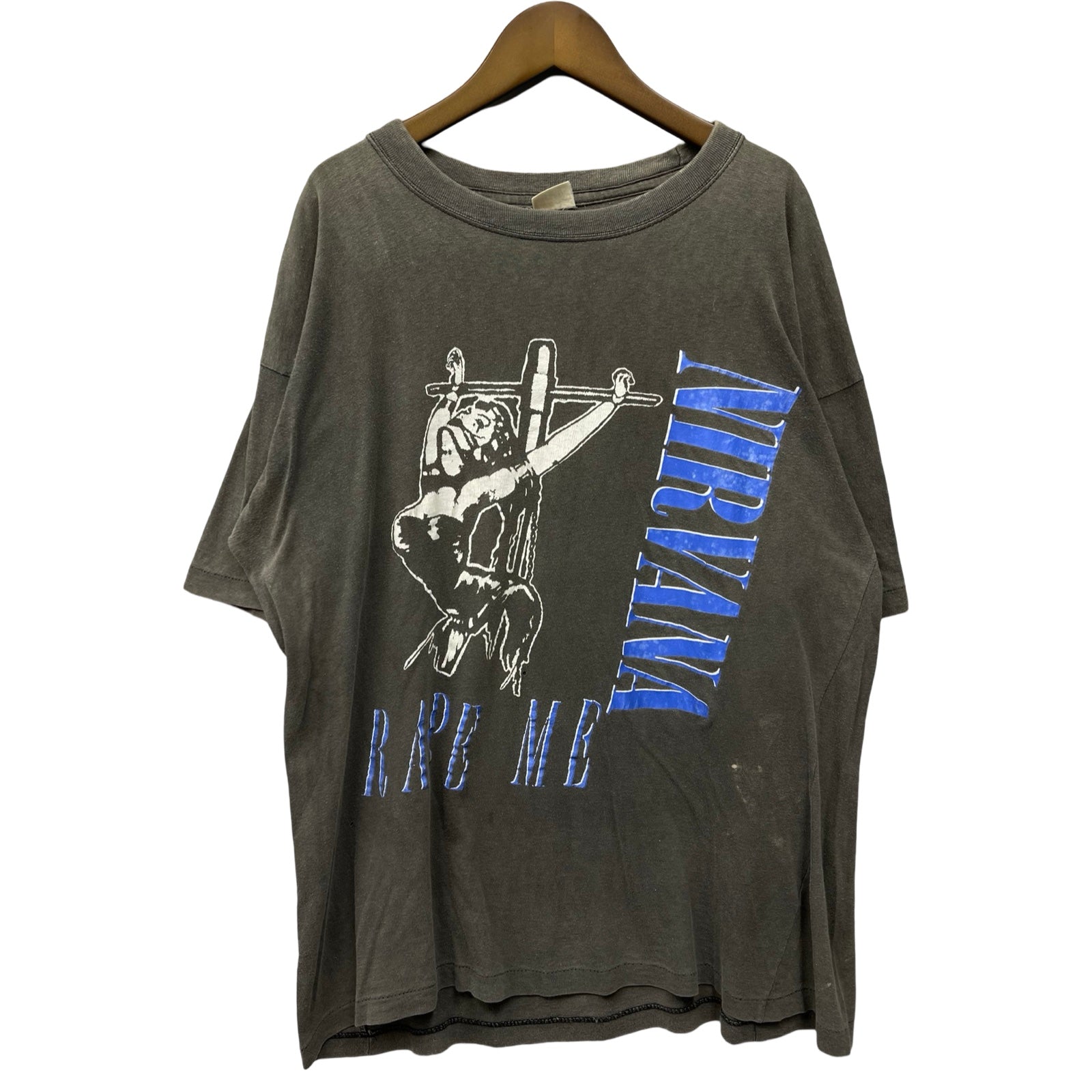 Vintage 90's NIRVANA "RAPE ME IN UTERO" S/S Tee