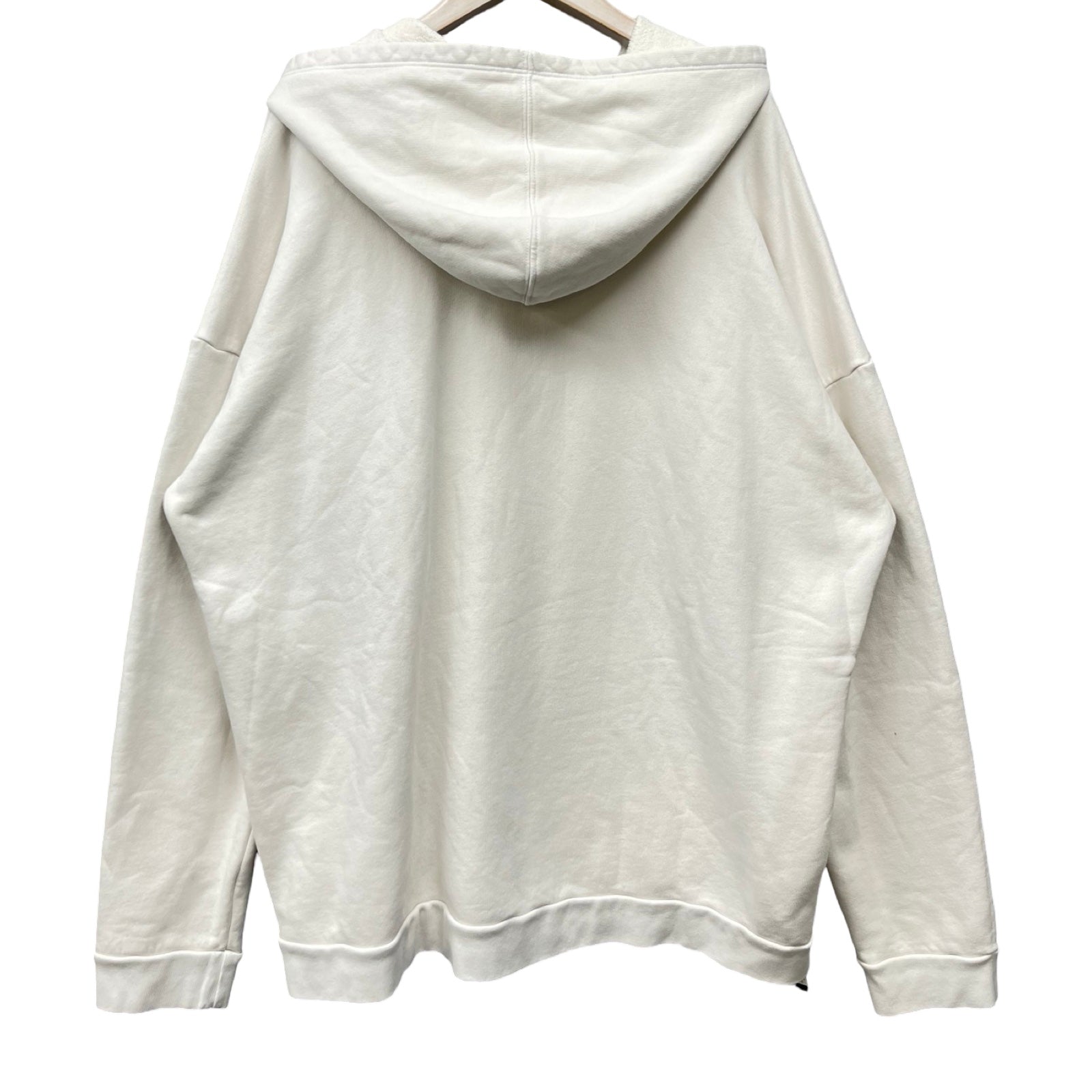 CHROME HEARTS Y NOT Vertical Logo Embroidery Pullover Hoodie Size XL