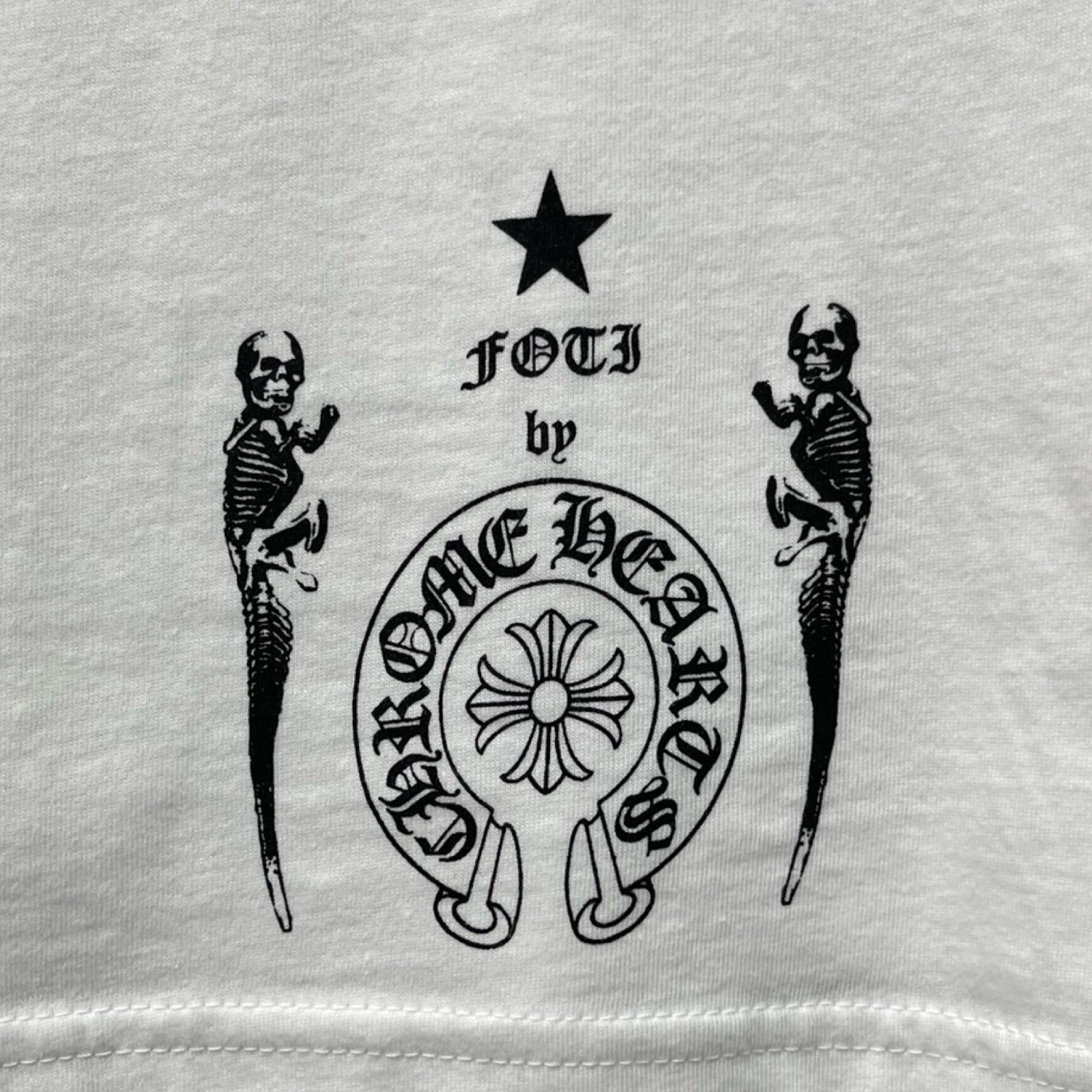 CHROME HEARTS 2024SS FOTI Rainbow Scroll Logo L/S Tee Size XL