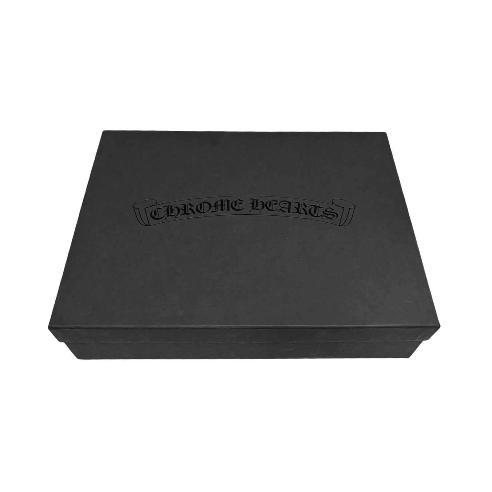 CHROME HEARTS Leather Cross Patch Sandals Size 43