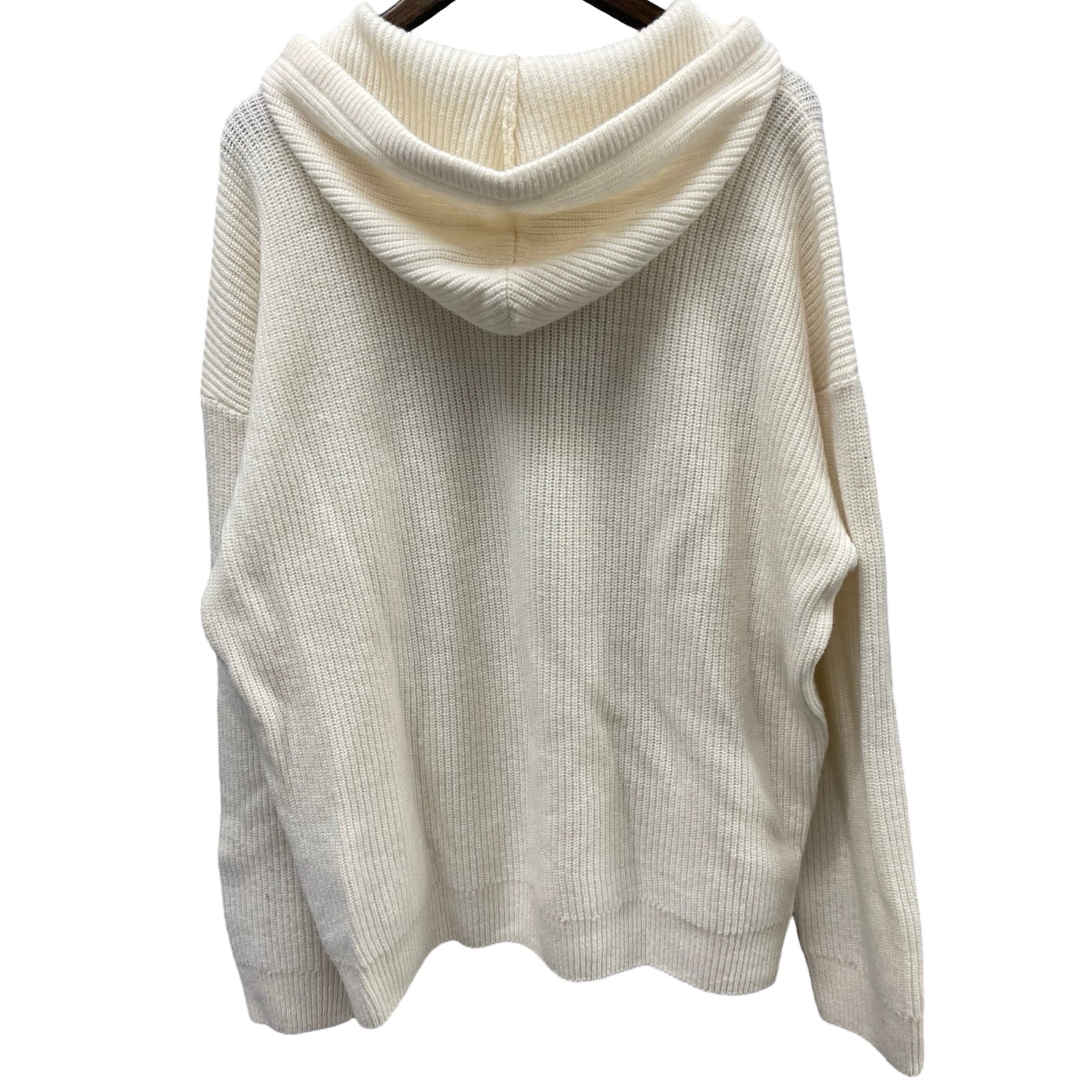 EMPORIO ARMANI 2024SS Mon Amour Intarsia-Knit Hoodie 3D1MVJ1M42Z Size L