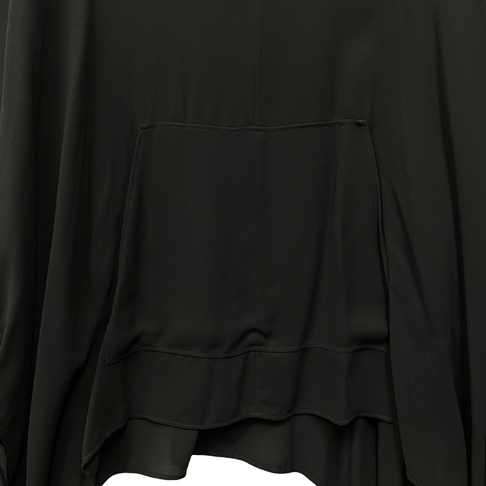 CELINE 2022SS Viscose Georgette Kaftan Tunic Shirt 2C732243G Size 50