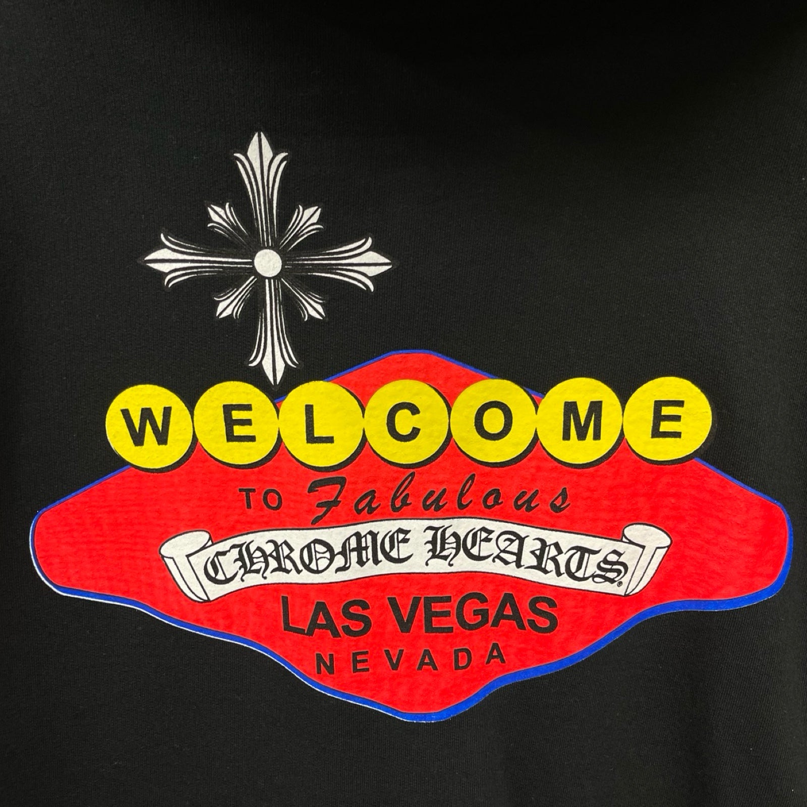 CHROME HEARTS Las Vegas Limited Pullover Hoodie Size XL