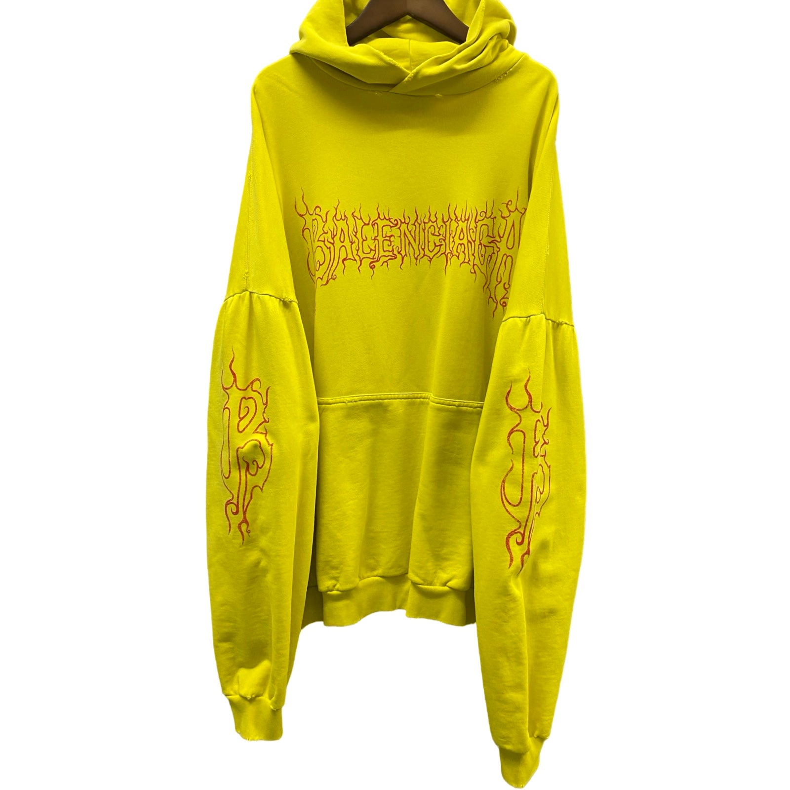 BALENCIAGA 2023AW Darkwave Round Hoodie 761458 TPVN7 Size 2