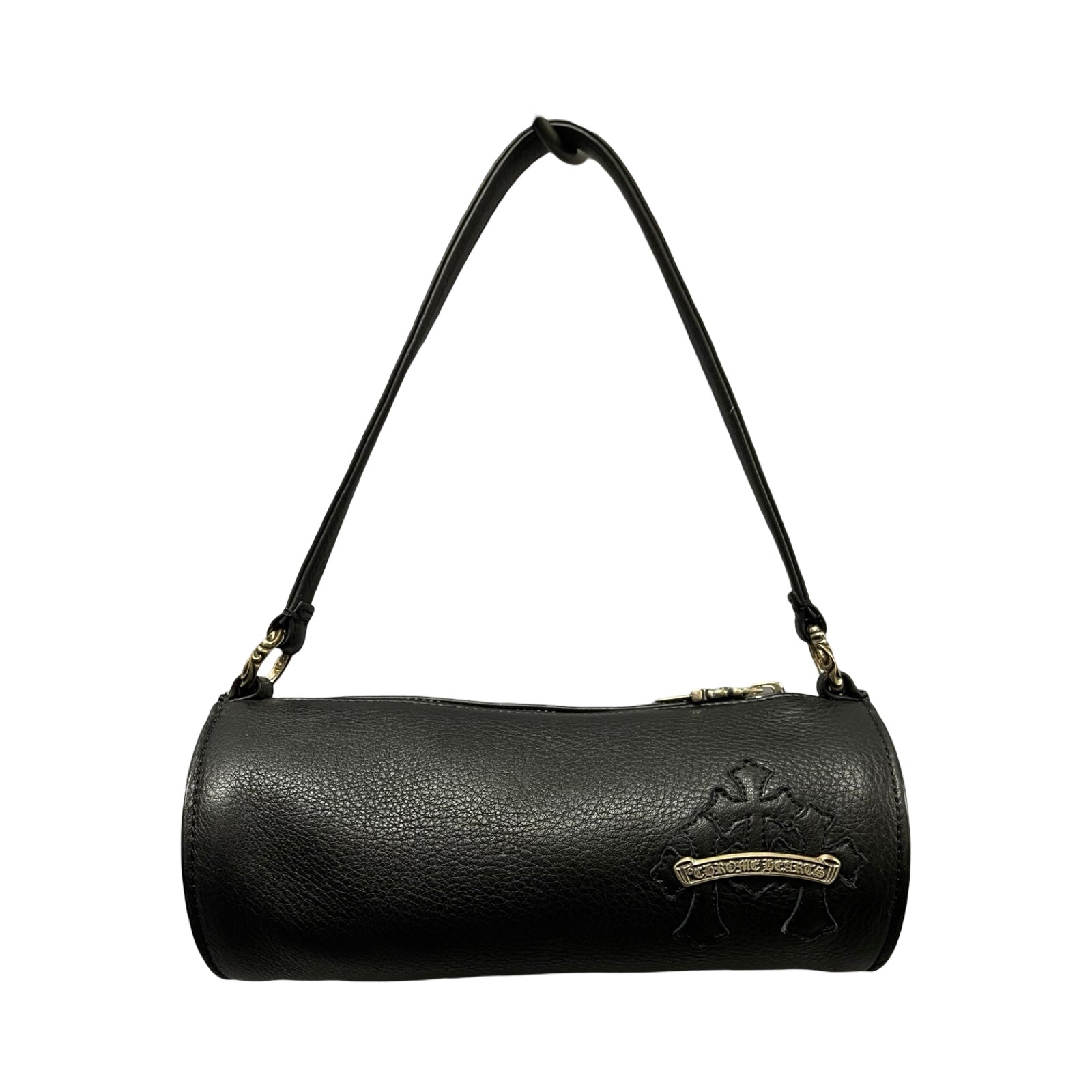 CHROME HEARTS GRINDS Cemetery Cross Patch Shoulder Bag Small