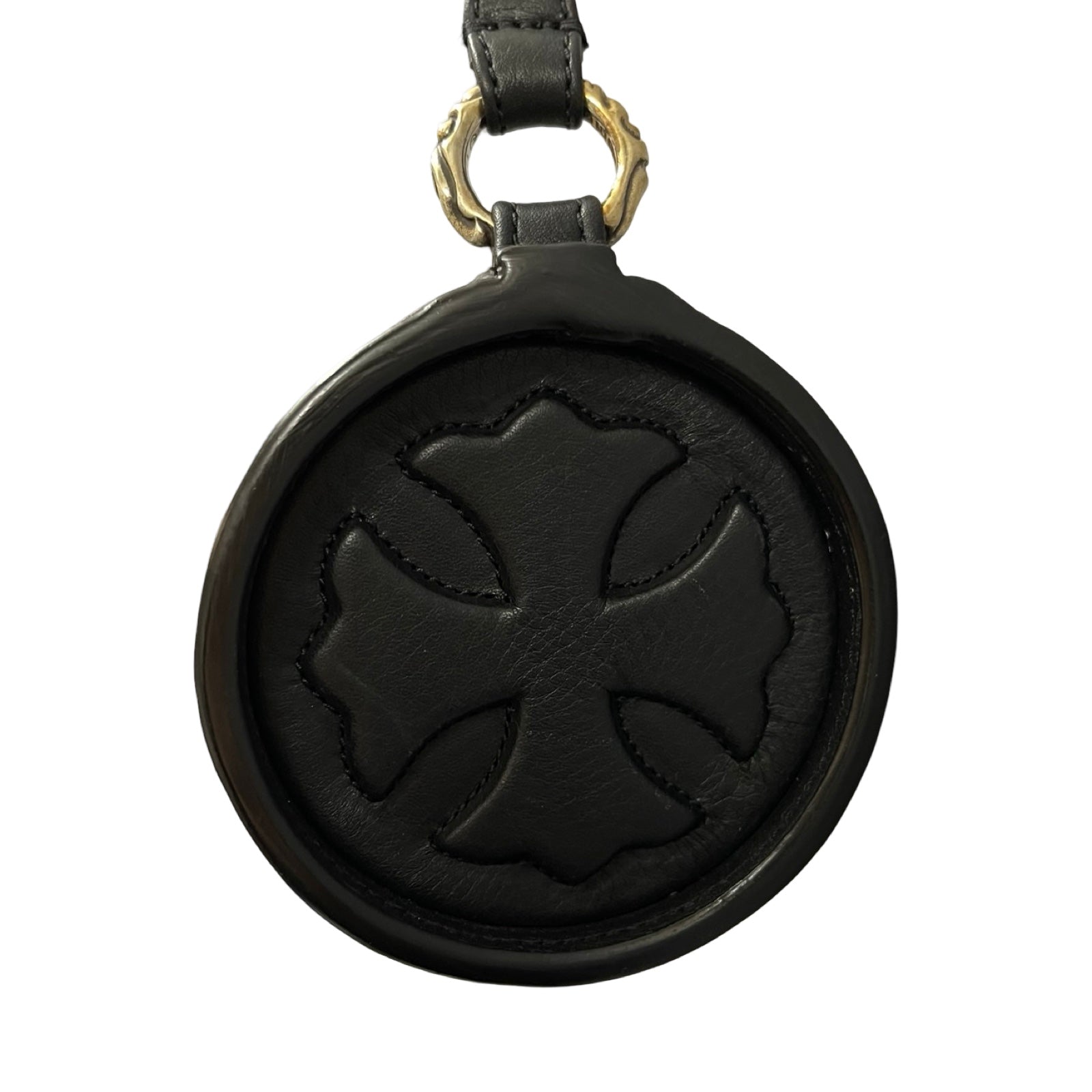 CHROME HEARTS GRINDS Cemetery Cross Patch Shoulder Bag Small