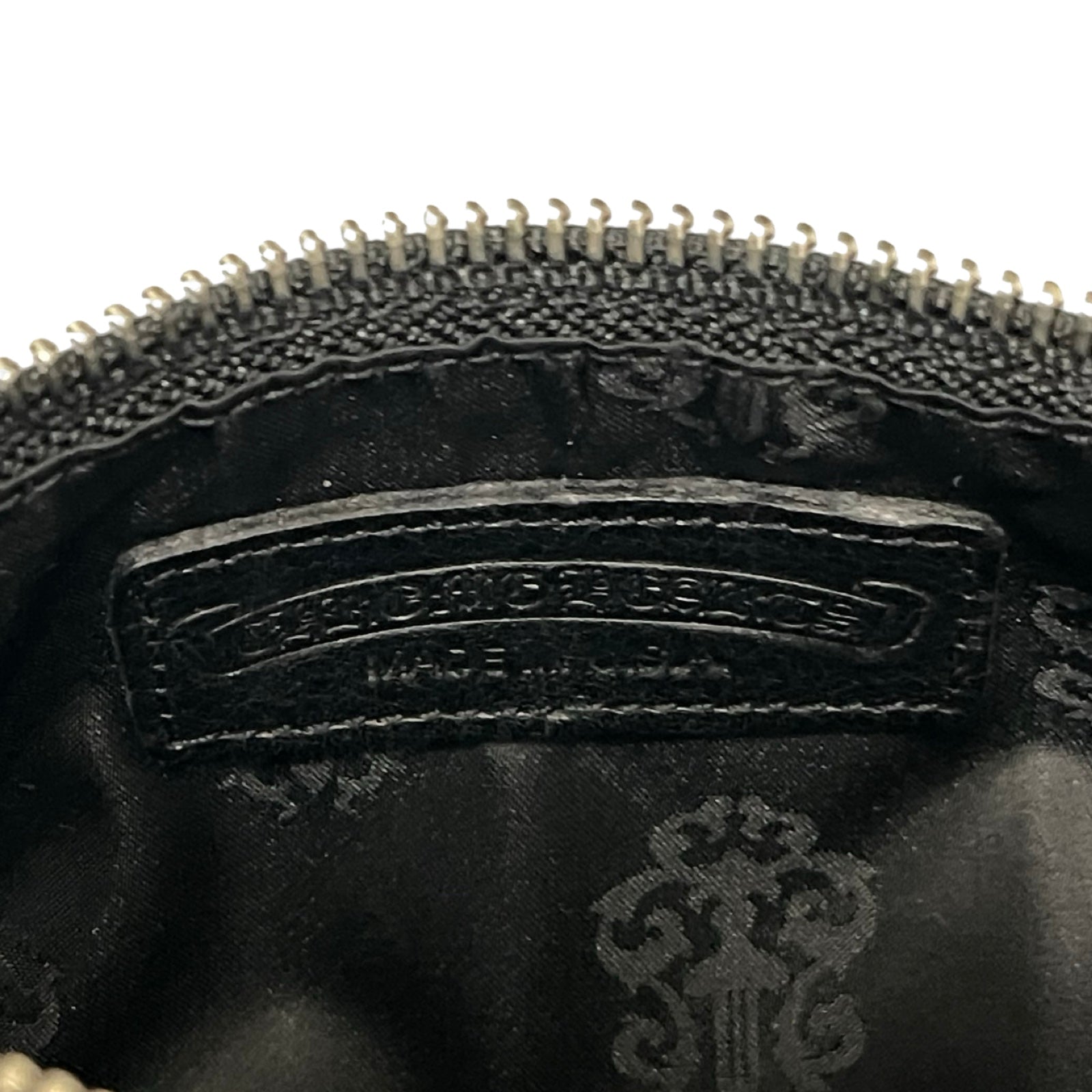 CHROME HEARTS GRINDS Cemetery Cross Patch Shoulder Bag Small