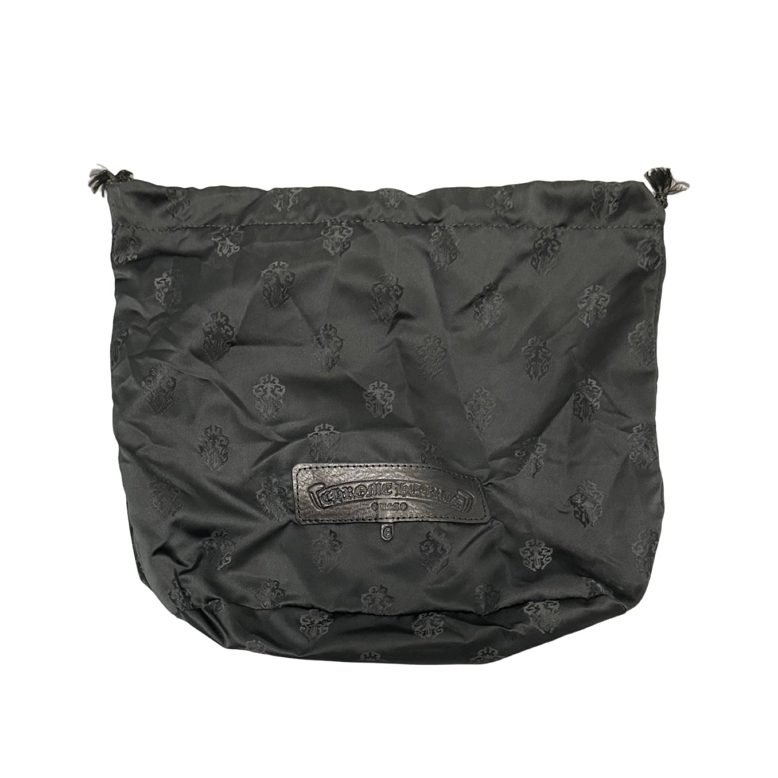 CHROME HEARTS GRINDS Cemetery Cross Patch Shoulder Bag Small