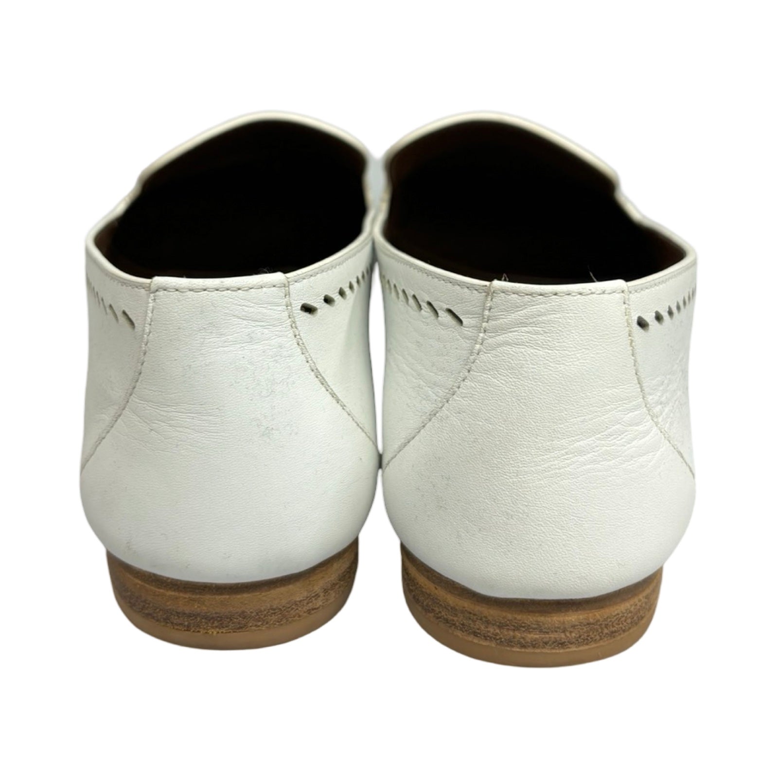 HERMES Leather Loafer Size 36 1/2