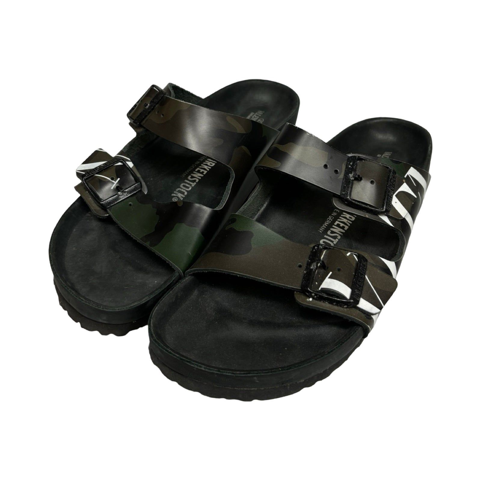 VALENTINO Garavani×BIRKENSTOCK 2020AW Arizona VLTN Army Green-Brushwood Size 44