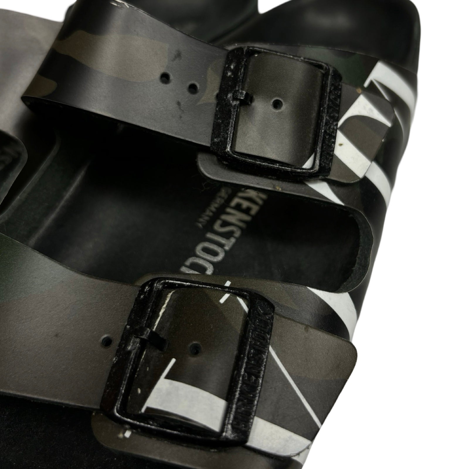 VALENTINO Garavani×BIRKENSTOCK 2020AW Arizona VLTN Army Green-Brushwood Size 44