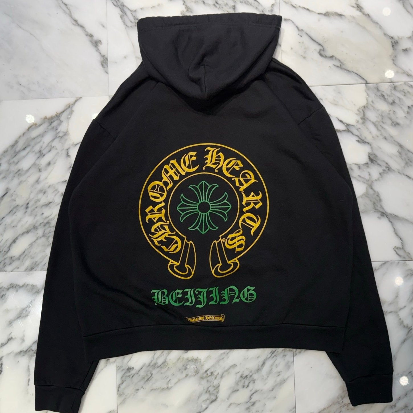 CHROME HEARTS Beijing 10 Years Anniversary Exclusive Horseshoe Pullover Hoodie Size L