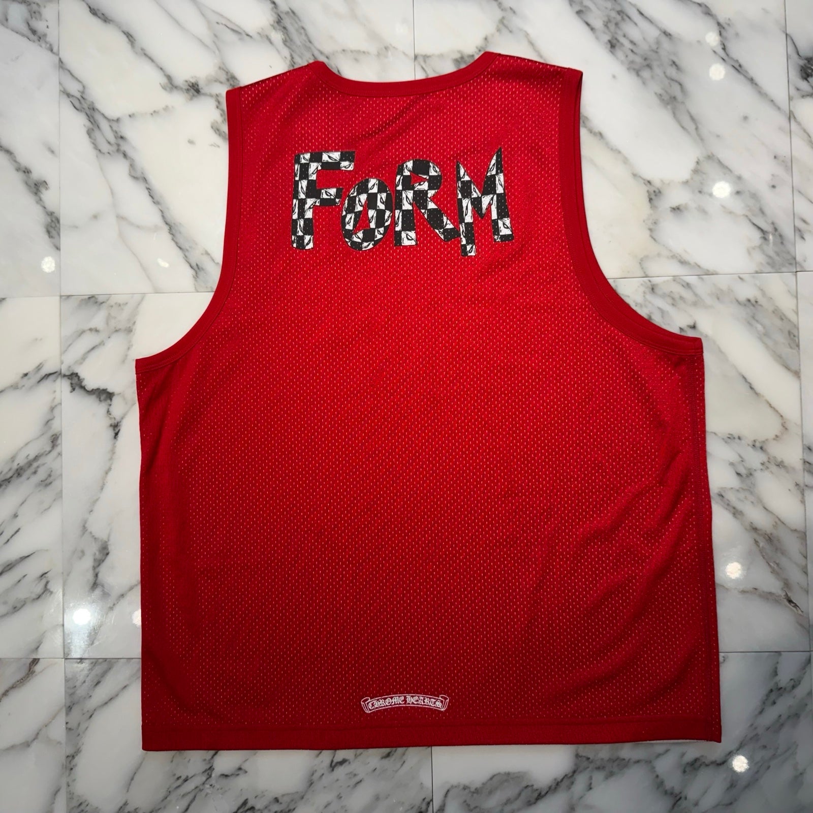 CHROME HEARTS × MATTY BOY "TEAM" Mesh Warm Up Jersey Size S クロムハーツ × マッティボーイ "チーム" メッシュウォームアップジャージー サイズS