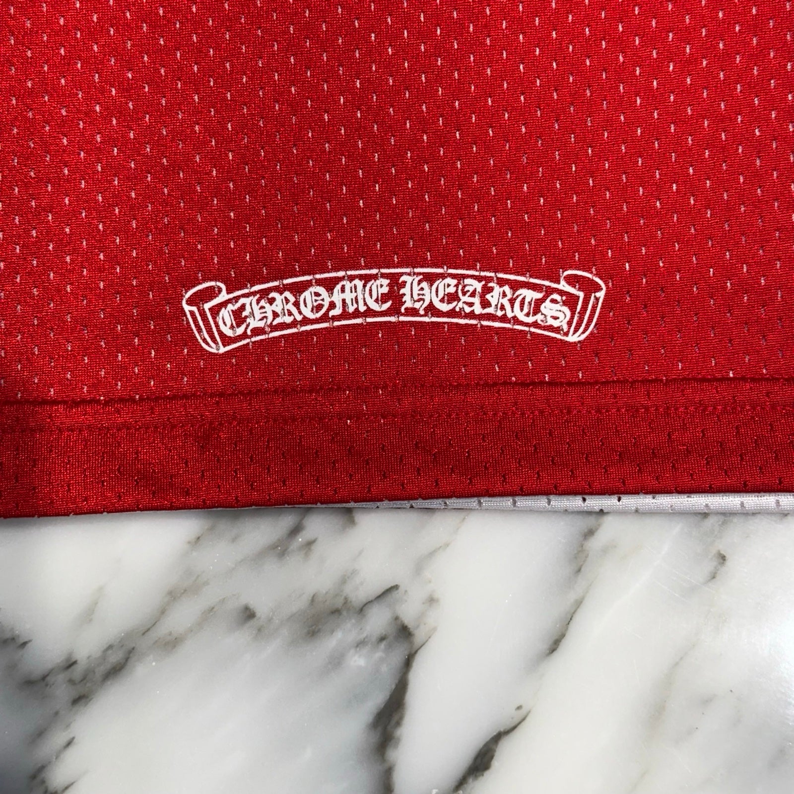 CHROME HEARTS × MATTY BOY "TEAM" Mesh Warm Up Jersey Size S クロムハーツ × マッティボーイ "チーム" メッシュウォームアップジャージー サイズS