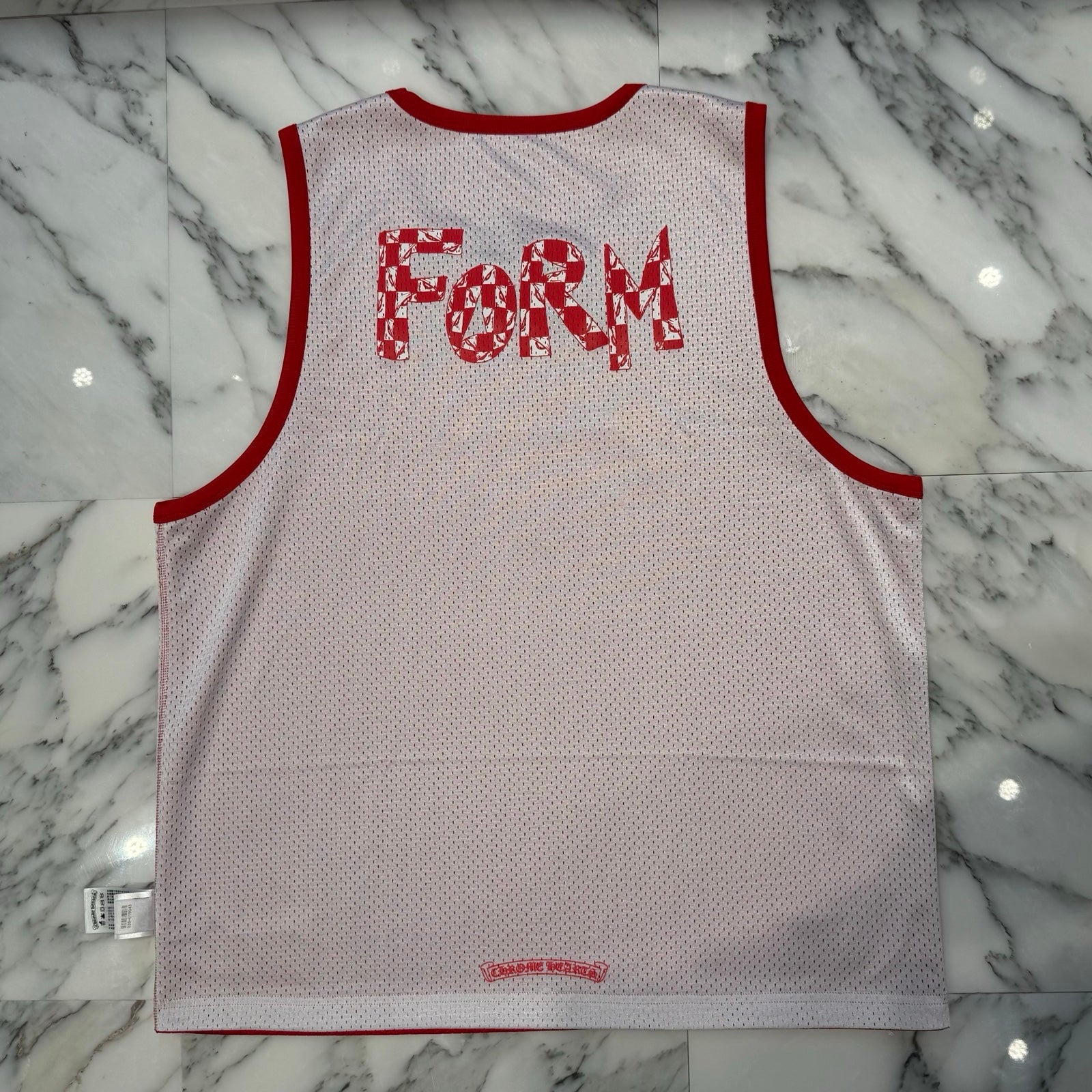 Chrome Hearts レッド タンクトップ TEAM FORM Chrome Hearts レッド タンクトップ TEAM FORM(CHROME HEARTS