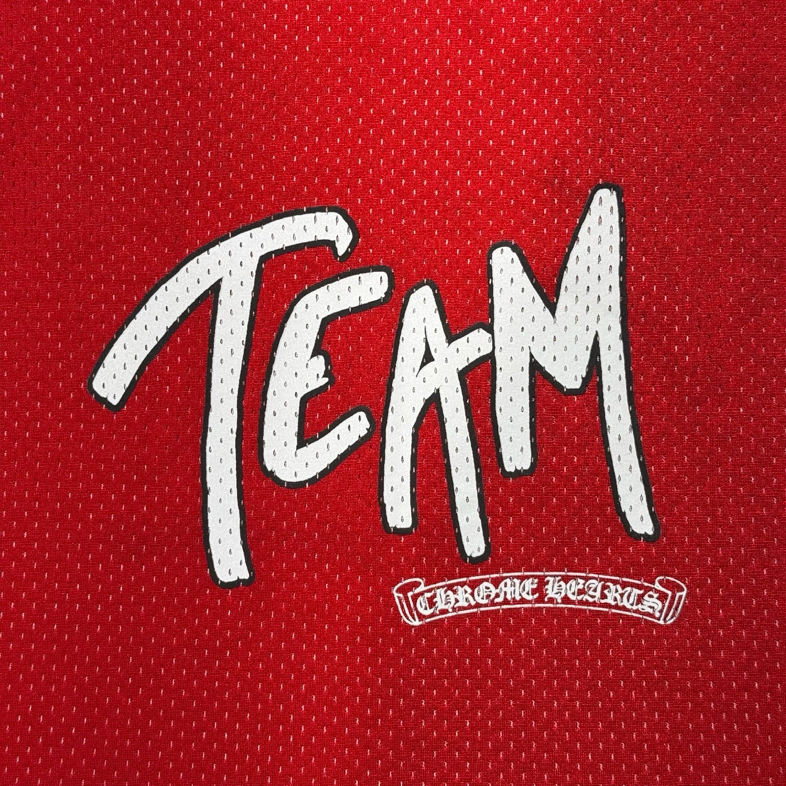 CHROME HEARTS × MATTY BOY "TEAM" Mesh Warm Up Jersey Size S クロムハーツ × マッティボーイ "チーム" メッシュウォームアップジャージー サイズS