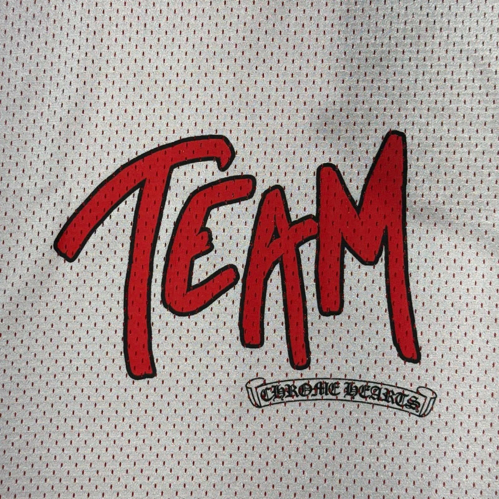 CHROME HEARTS × MATTY BOY "TEAM" Mesh Warm Up Jersey Size S クロムハーツ × マッティボーイ "チーム" メッシュウォームアップジャージー サイズS