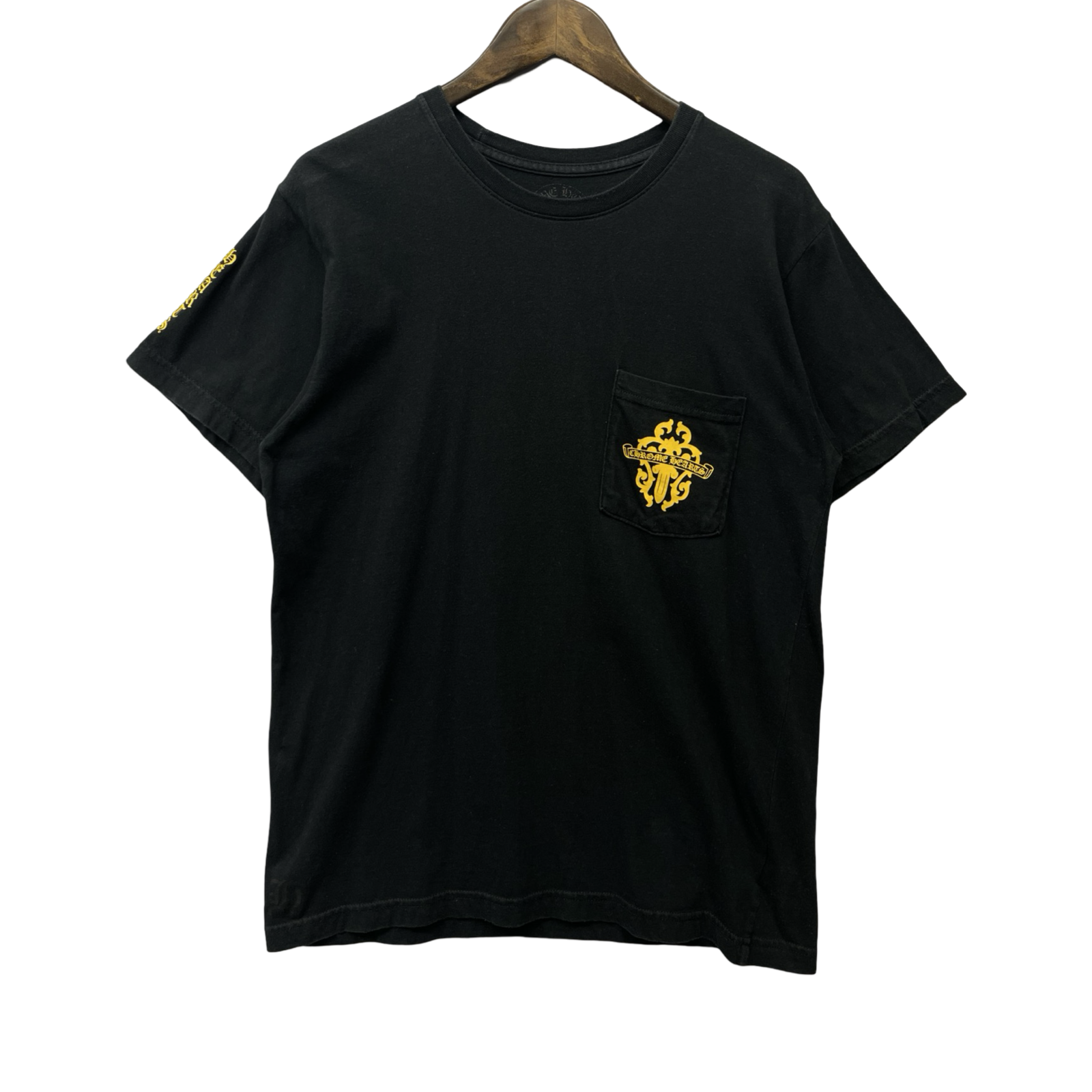 CHROME HEARTS Dagger Scroll Logo Tee Size M
