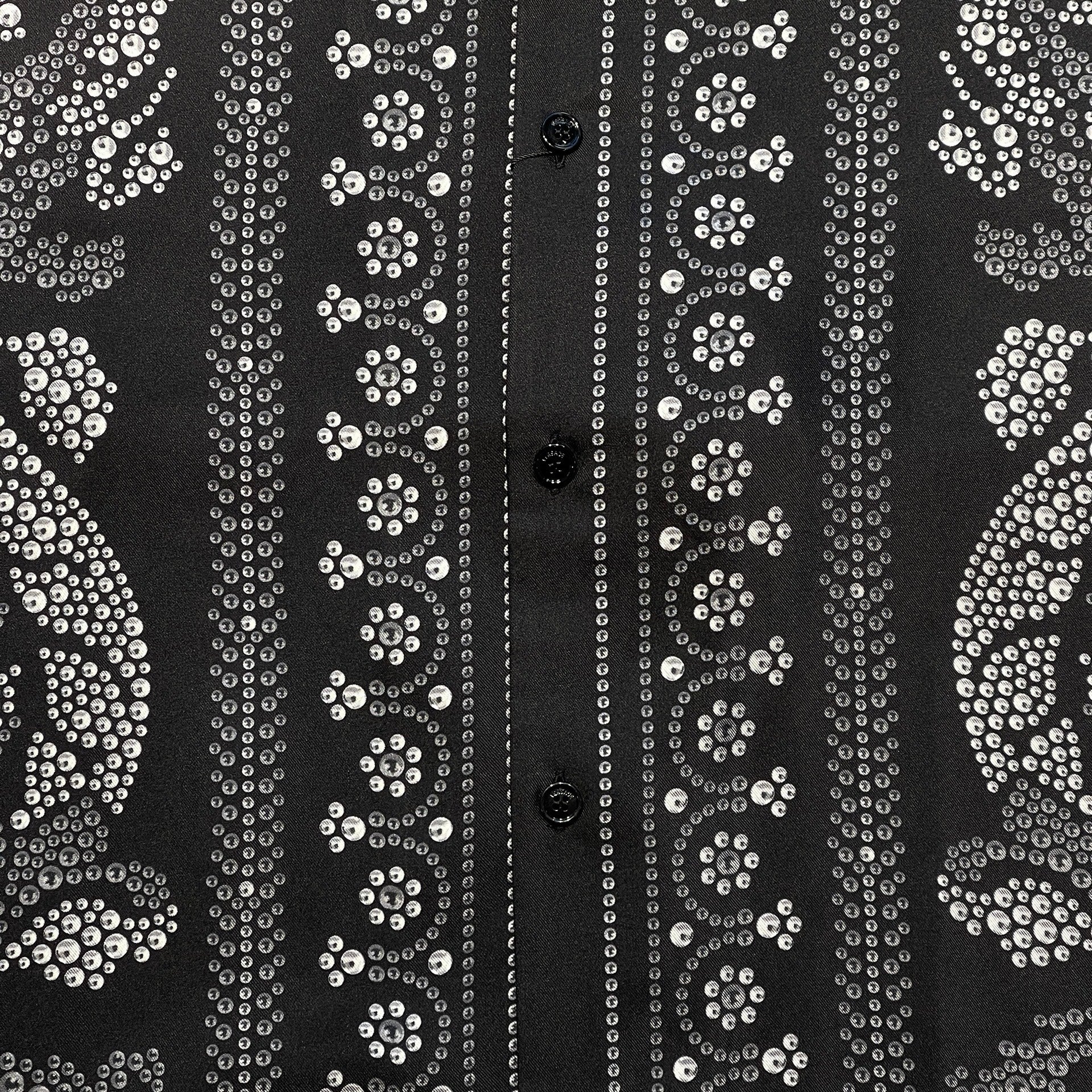 VERSACE 2023SS Repeat Baroque Silk Shirt 1003926 1A06140 Size 56