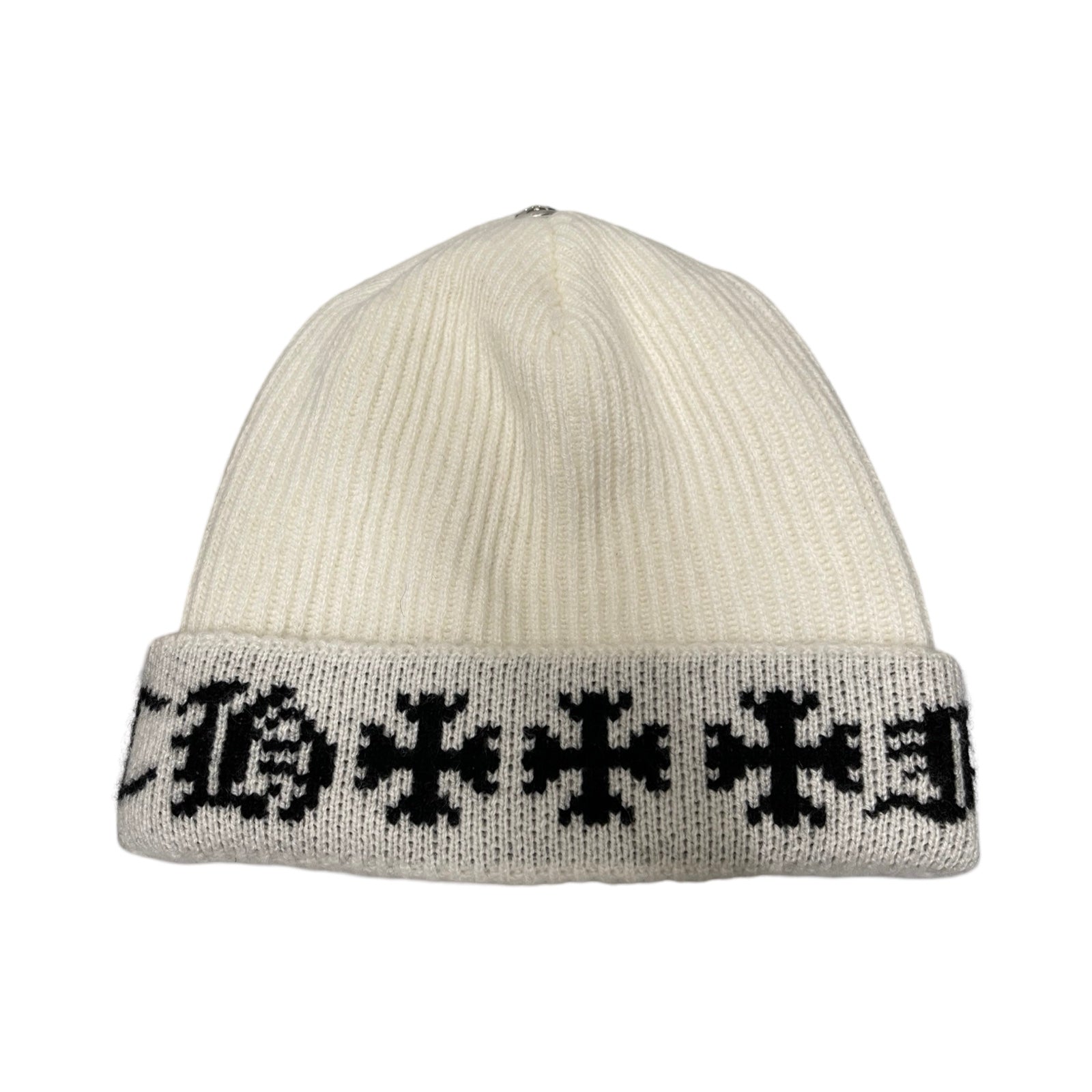 CHROME HEARTS BIG DADDY Cashmere Knit Beanie Size ONE SIZE（53-60）