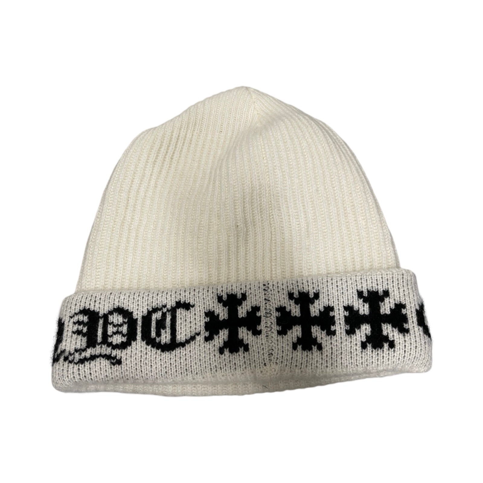 CHROME HEARTS BIG DADDY Cashmere Knit Beanie Size ONE SIZE（53-60）