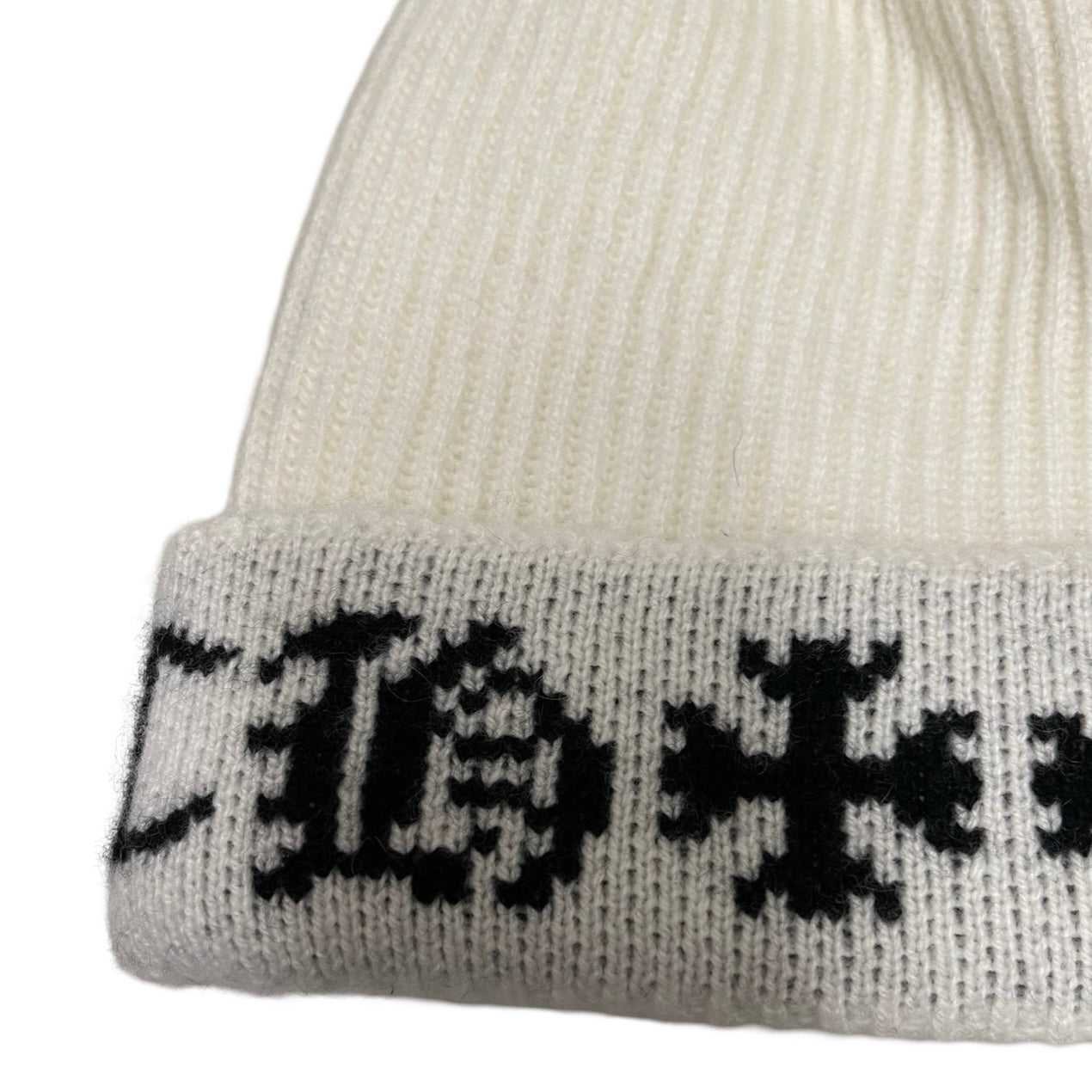 CHROME HEARTS BIG DADDY Cashmere Knit Beanie Size ONE SIZE（53-60）