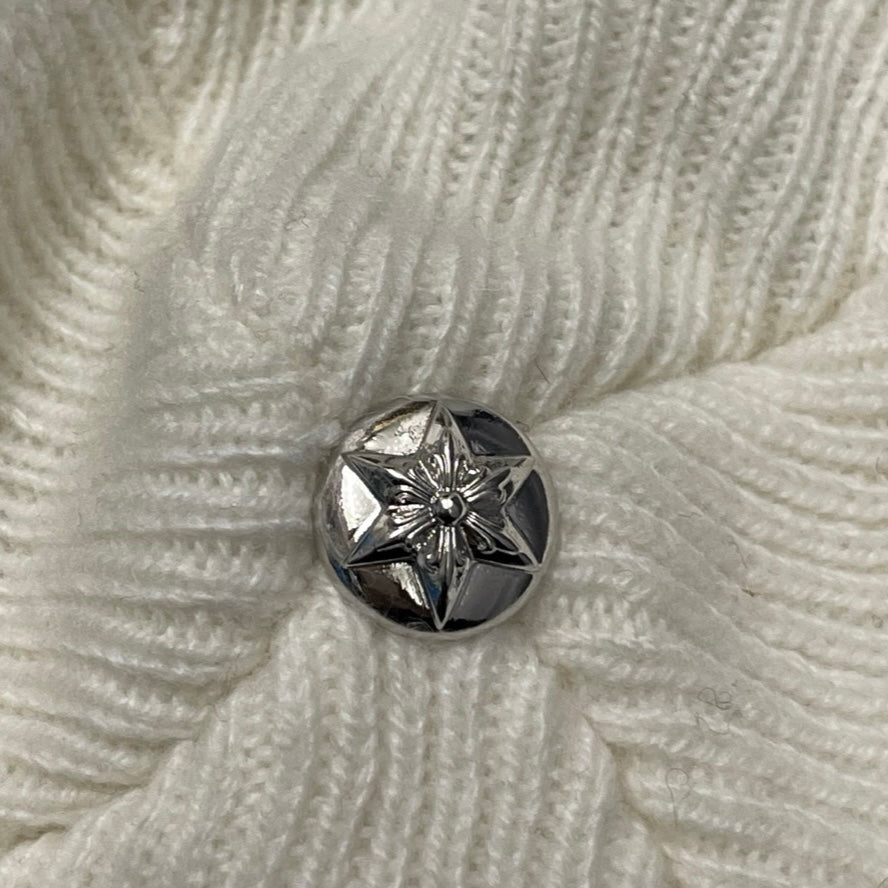 CHROME HEARTS BIG DADDY Cashmere Knit Beanie Size ONE SIZE（53-60）